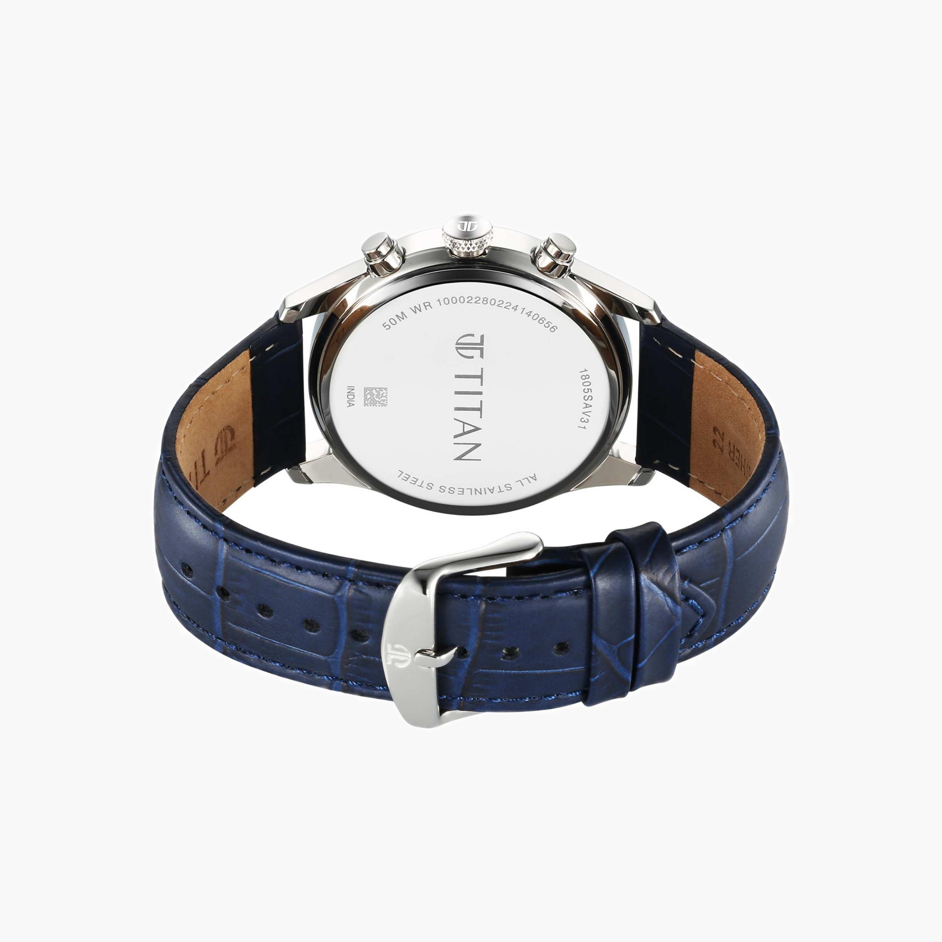 تايتن ساعة يد كوارتز كرونوغراف رجالية-men-watchesandjewellery-watches-image-3