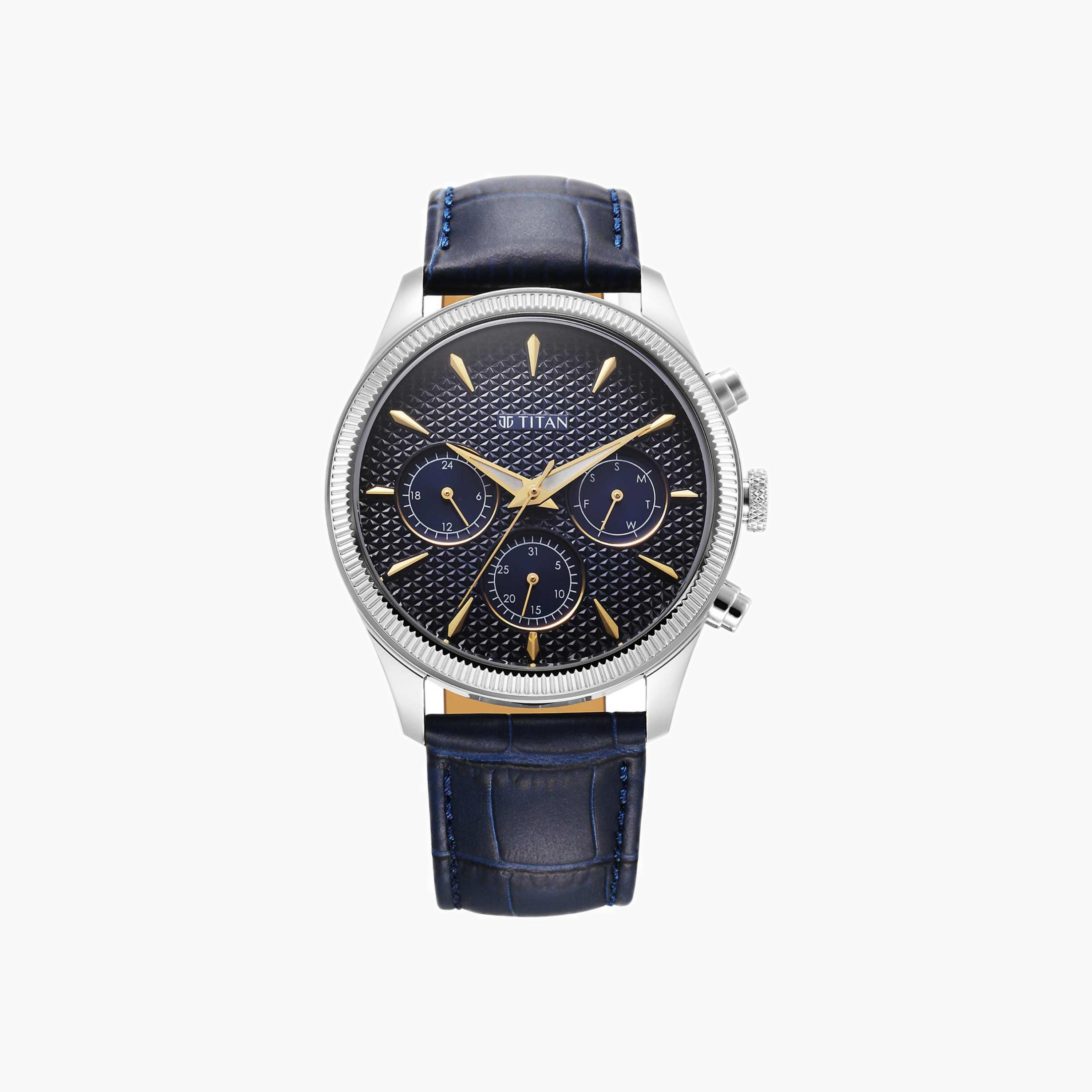 تايتن ساعة يد كوارتز كرونوغراف رجالية-men-watchesandjewellery-watches-image-4