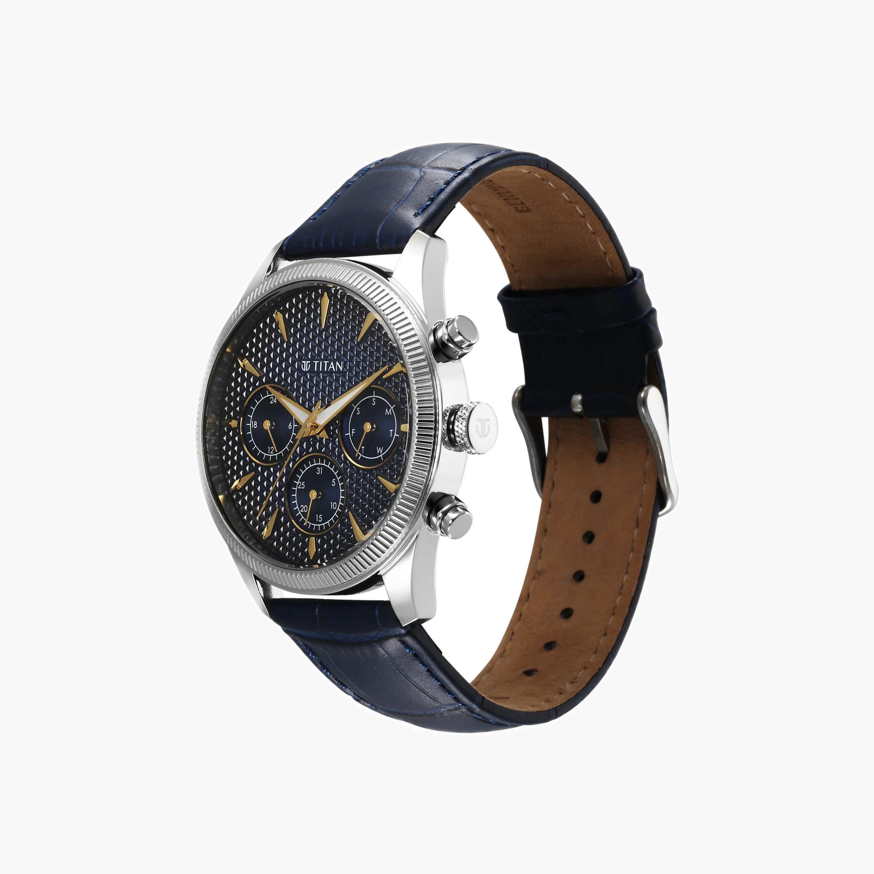 تايتن ساعة يد كوارتز كرونوغراف رجالية-men-watchesandjewellery-watches-image-5