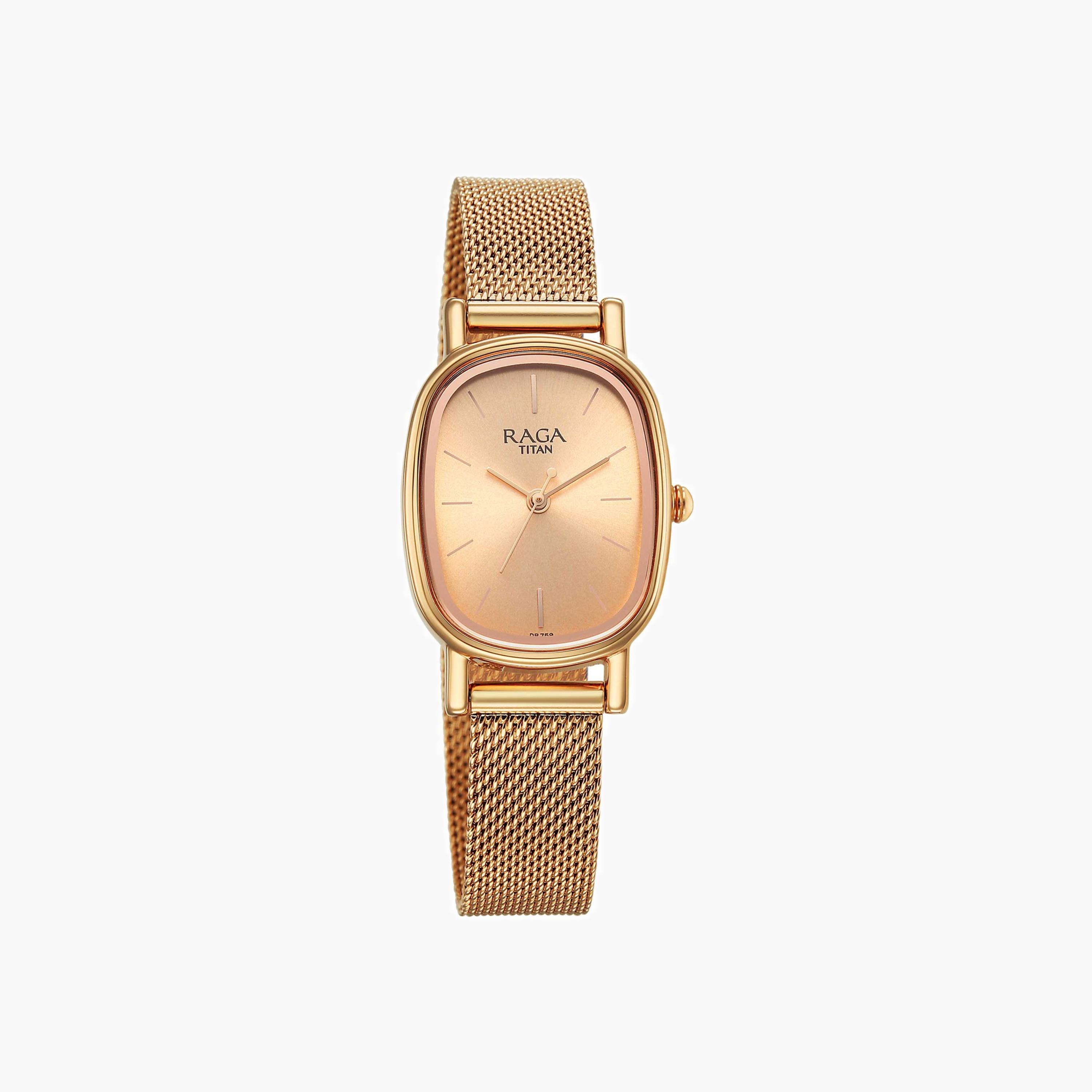 Titan Rose Gold Oval Analog Watch-women-watchesandjewellery-watches-image-4