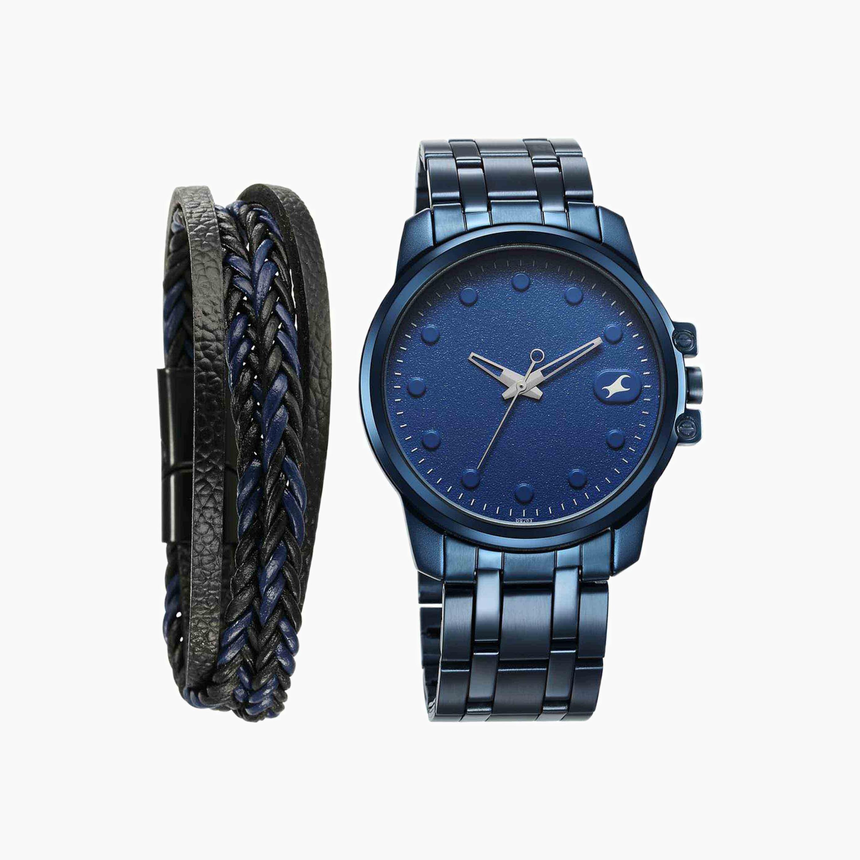 Fastrack Blue Dial Men's Analog Watch-men-watchesandjewellery-watches-image-1