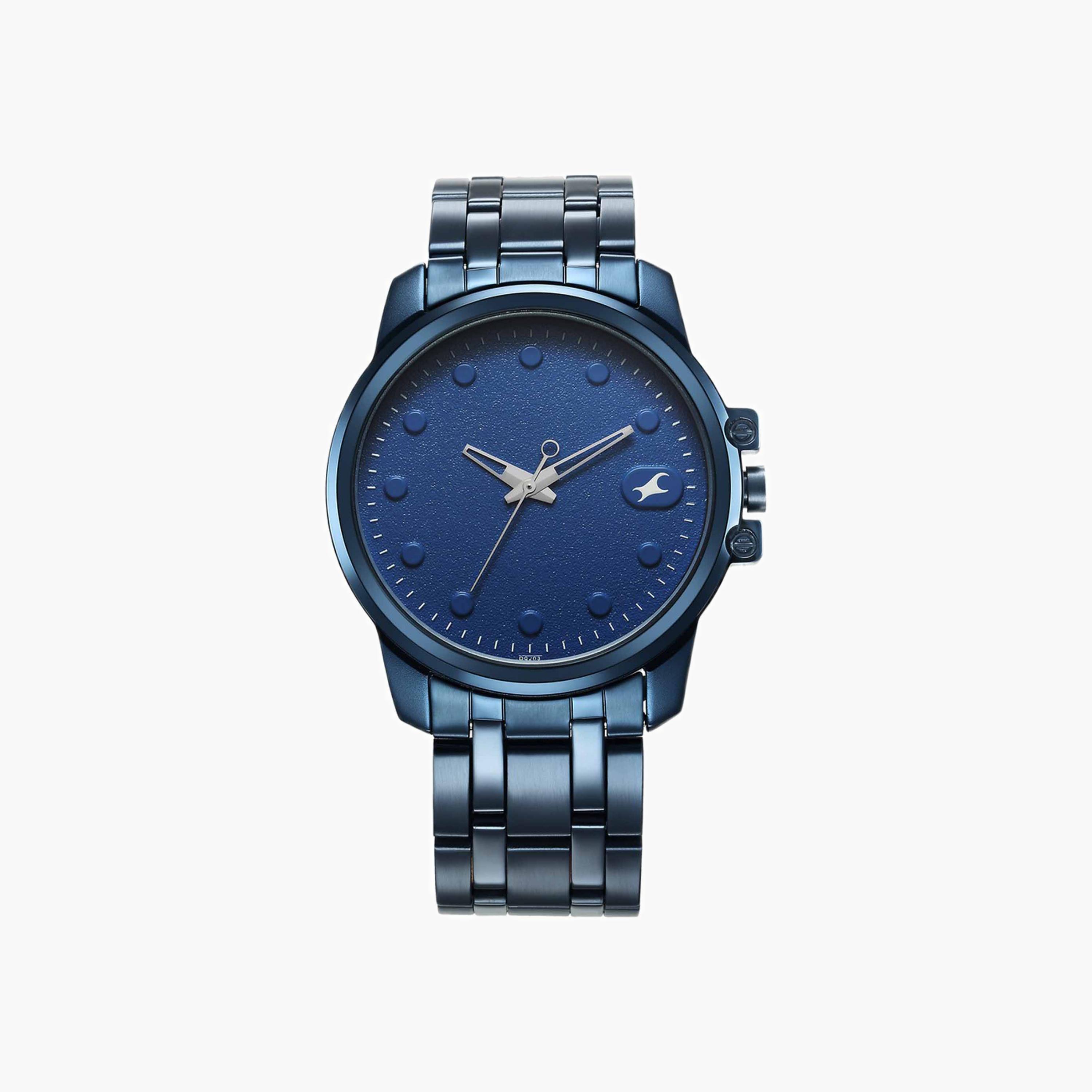 Fastrack Blue Dial Men's Analog Watch-men-watchesandjewellery-watches-image-2