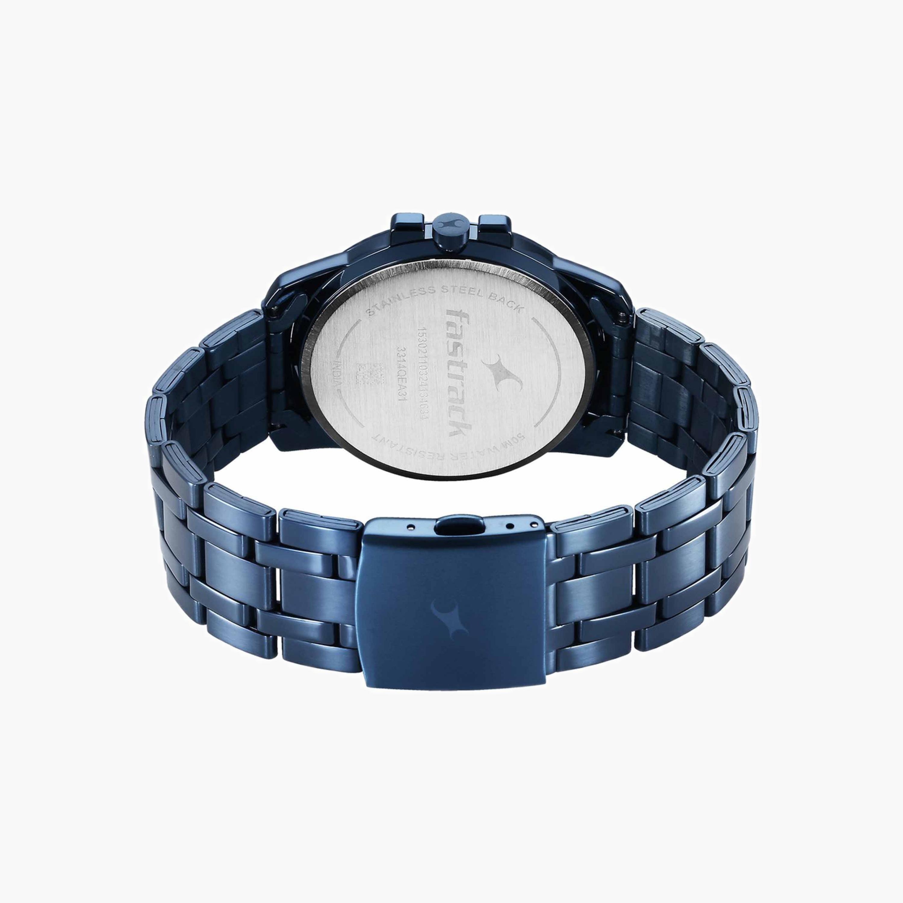 Fastrack Blue Dial Men's Analog Watch-men-watchesandjewellery-watches-image-3