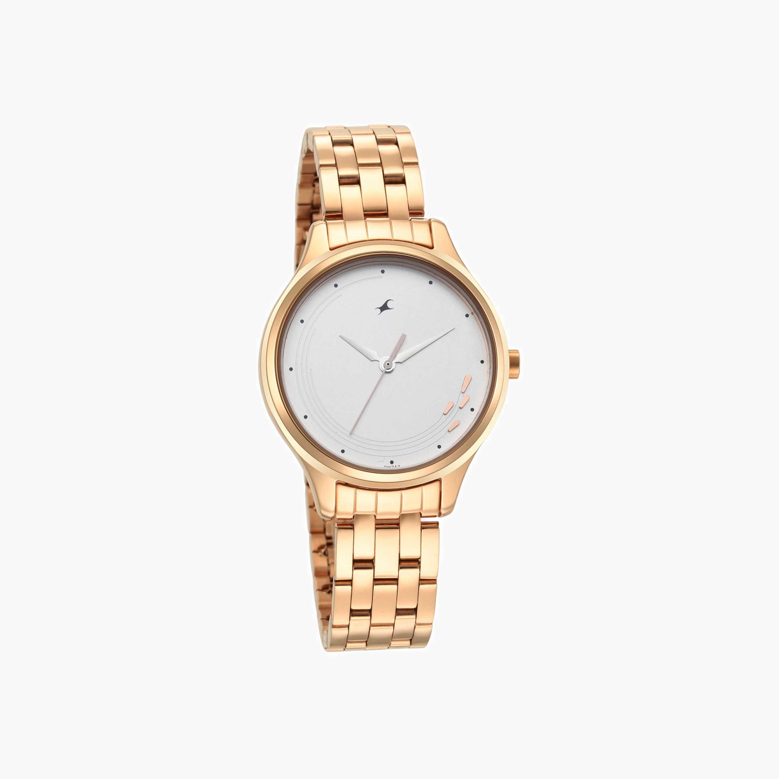 Fastrack Rose Gold Women's Analogue Watch-women-watchesandjewellery-watches-image-1