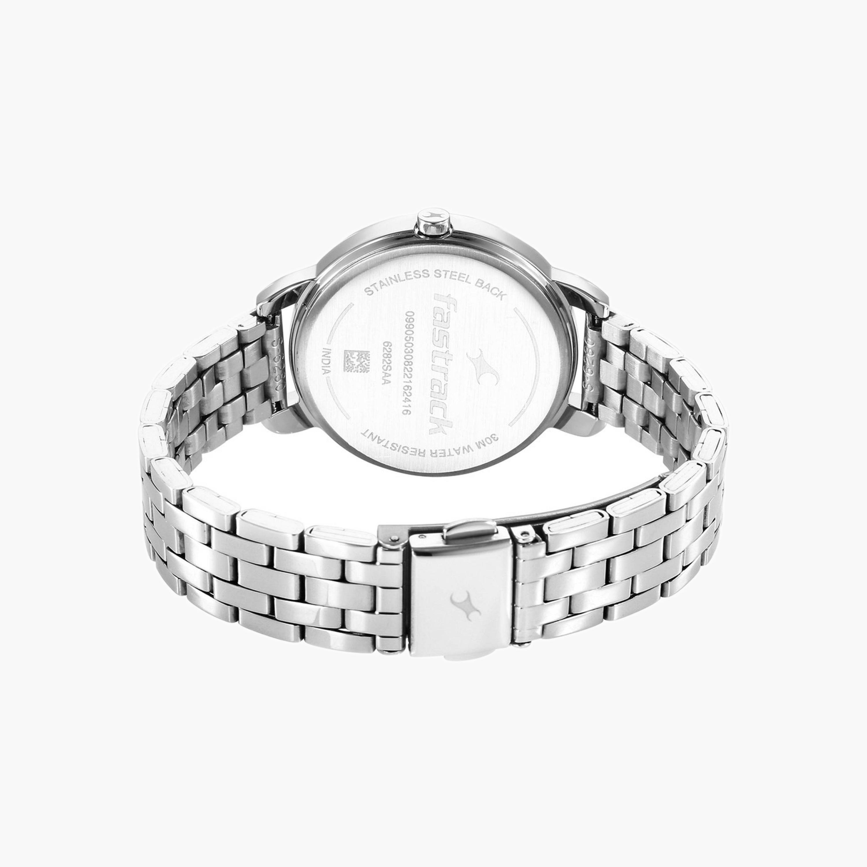 Fastrack Grey Dial Metal Strap Watch-women-watchesandjewellery-watches-image-2