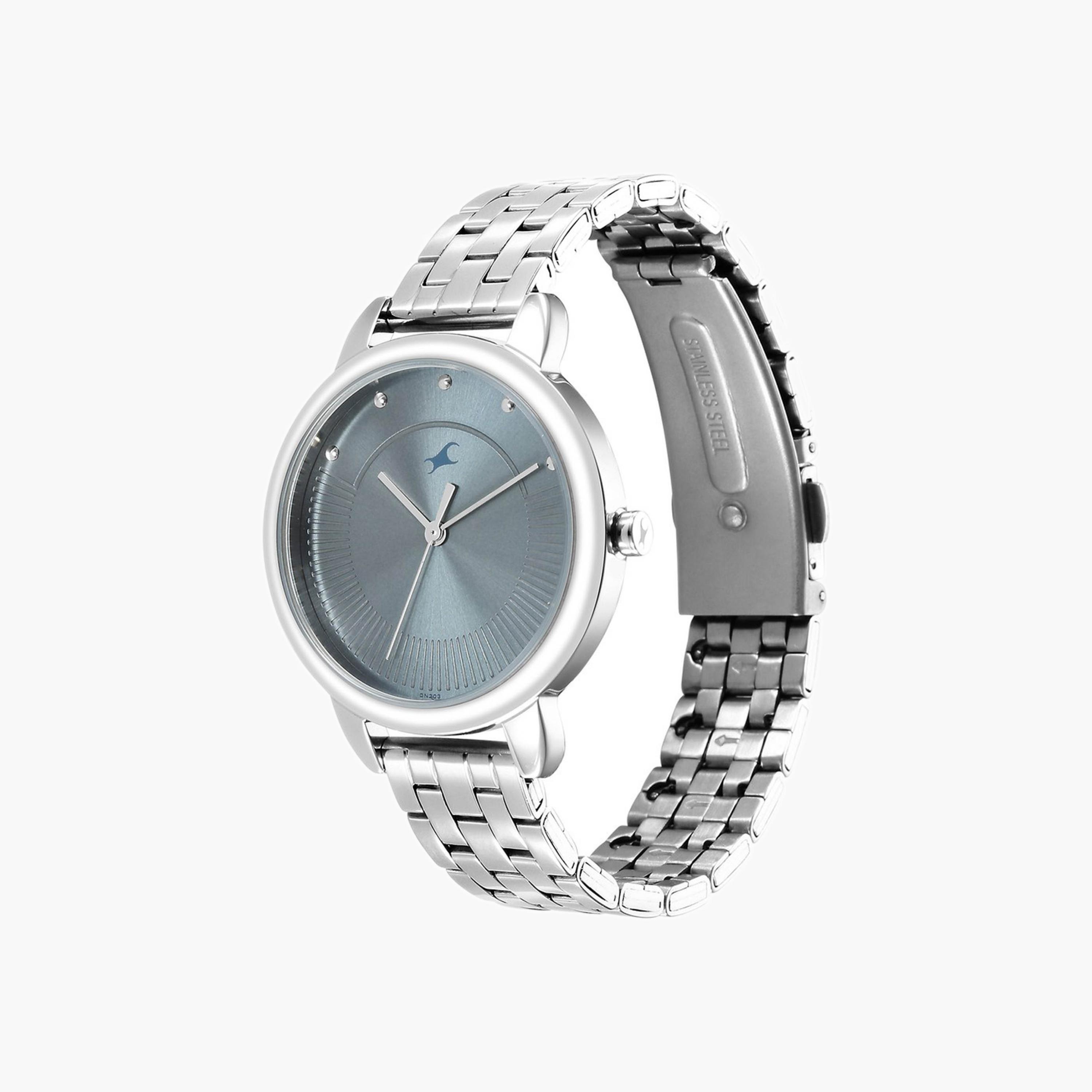 Fastrack Grey Dial Metal Strap Watch-women-watchesandjewellery-watches-image-4