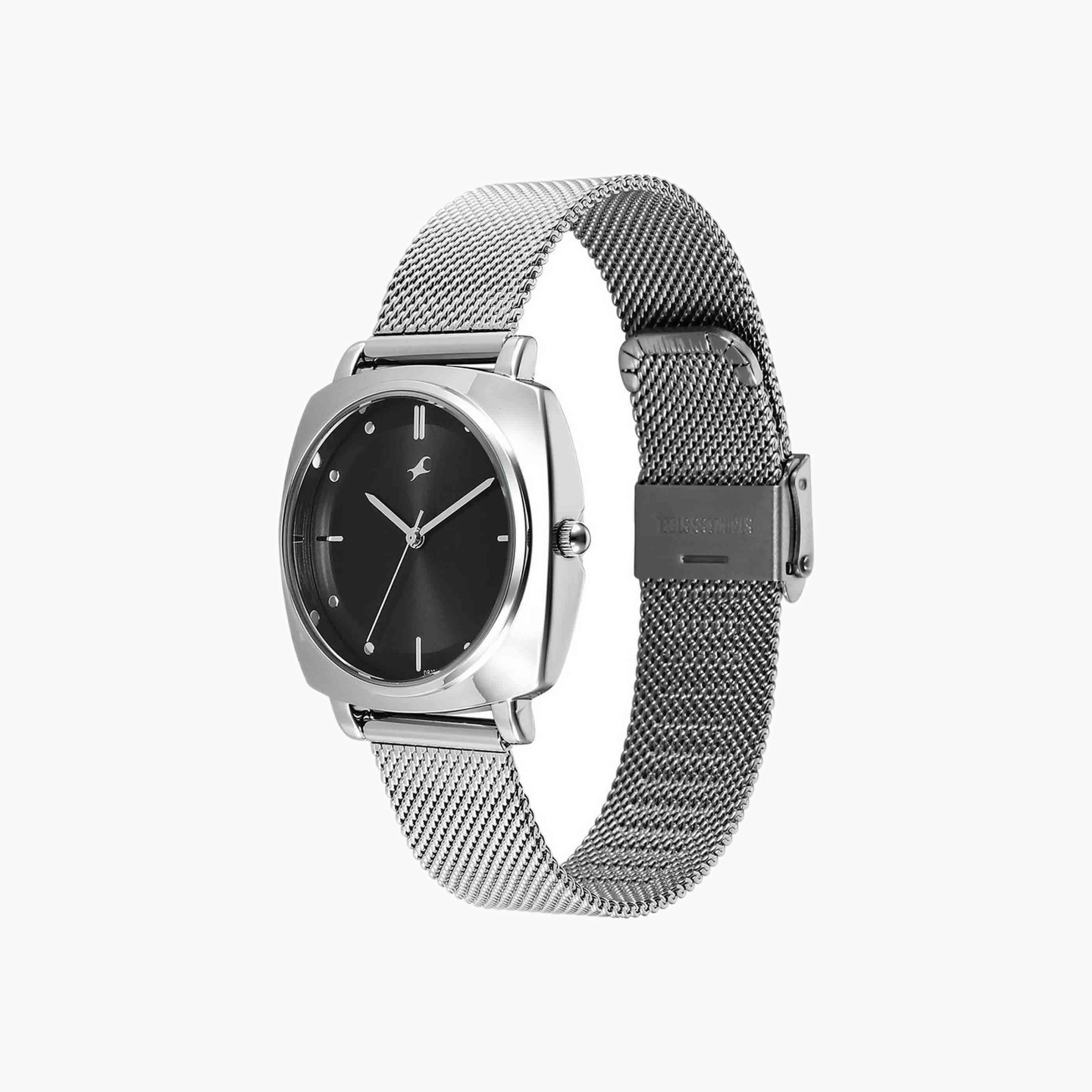 Fastrack Cushion Case Mesh Strap Watch-women-watchesandjewellery-watches-image-4
