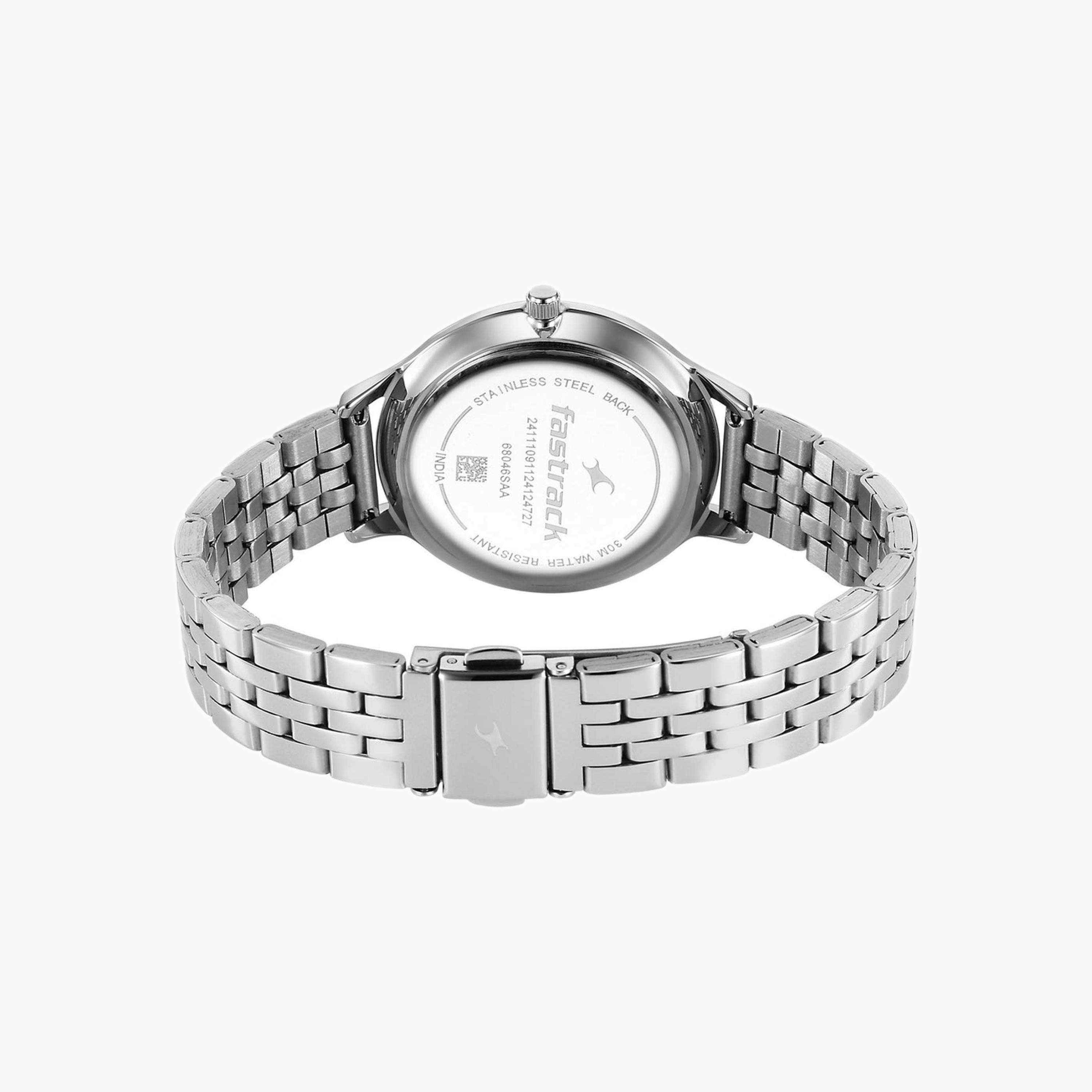 Fastrack Silver Stainless Steel Ladies Watch-women-watchesandjewellery-watches-image-5