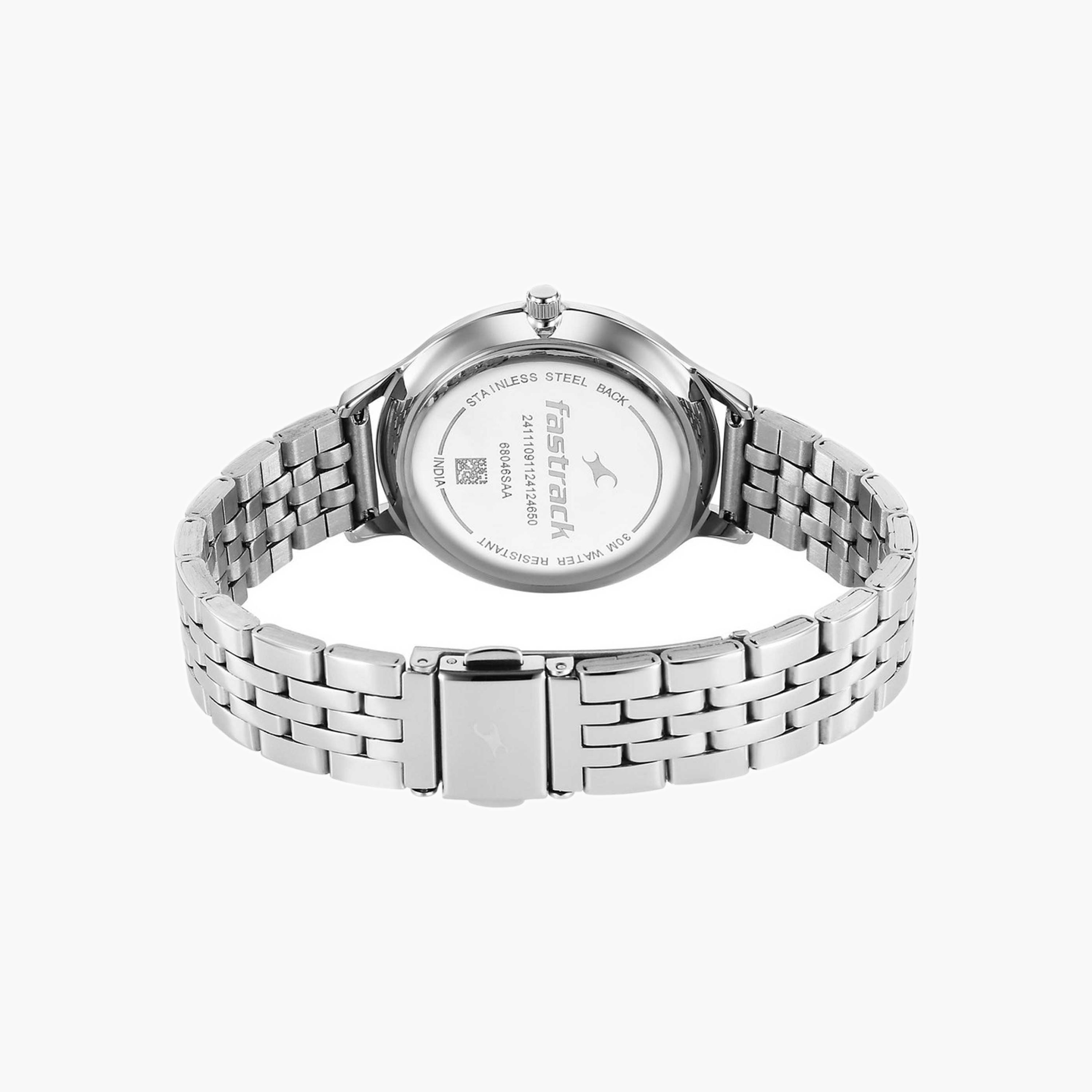 Fastrack Purple Dial Silver Strap Watch-women-watchesandjewellery-watches-image-4