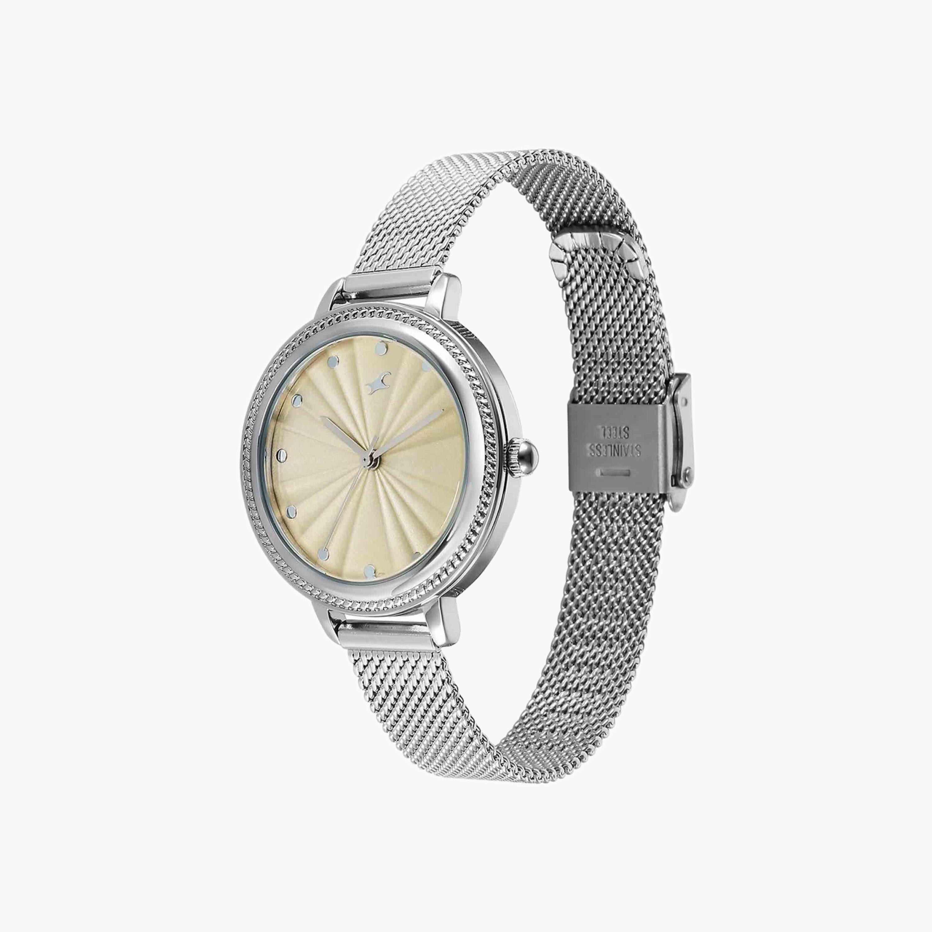 Fastrack Elegant Mesh Strap Women's Watch-women-watchesandjewellery-watches-image-2
