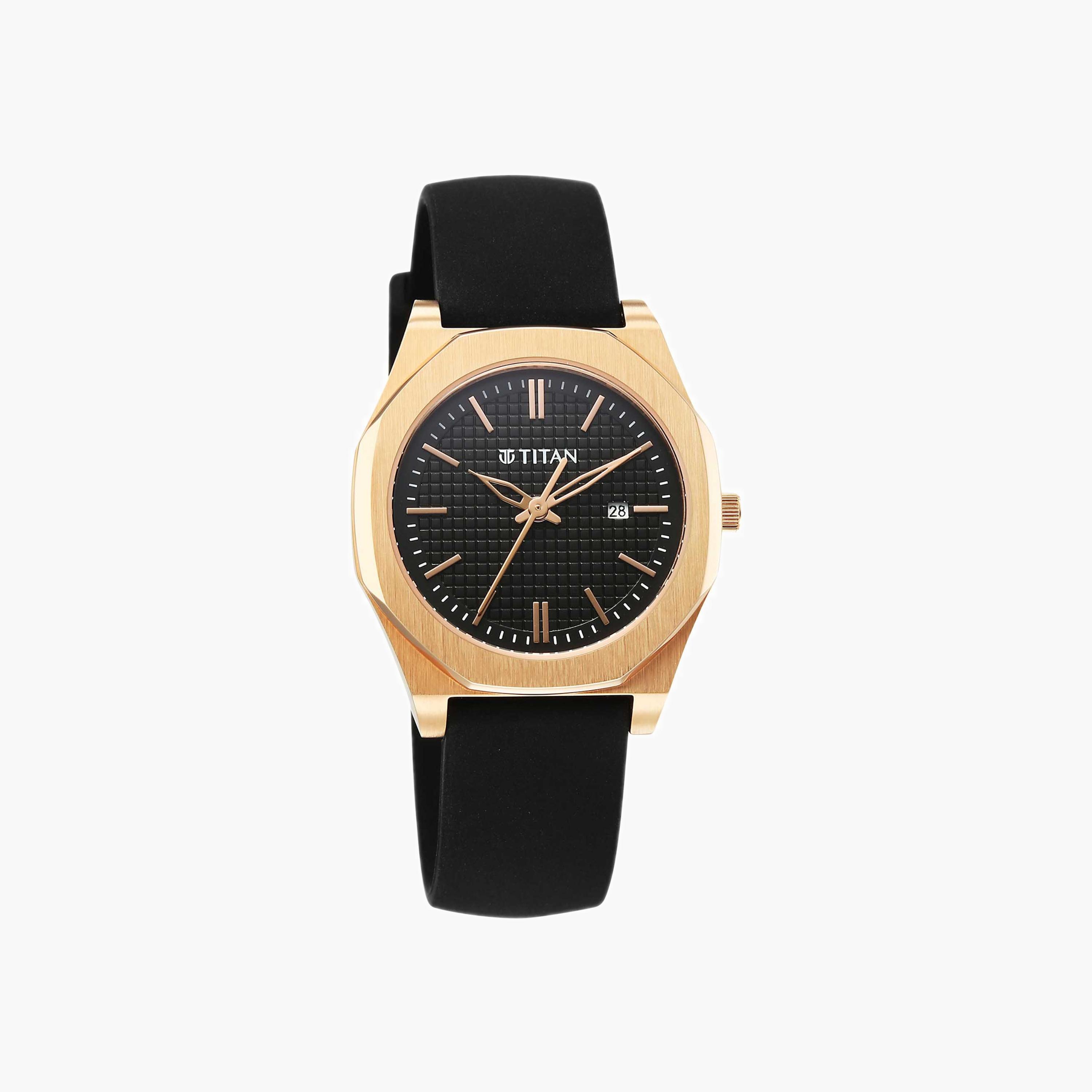 Titan Gold Tone Quartz Analogue Watch-women-watchesandjewellery-watches-image-1