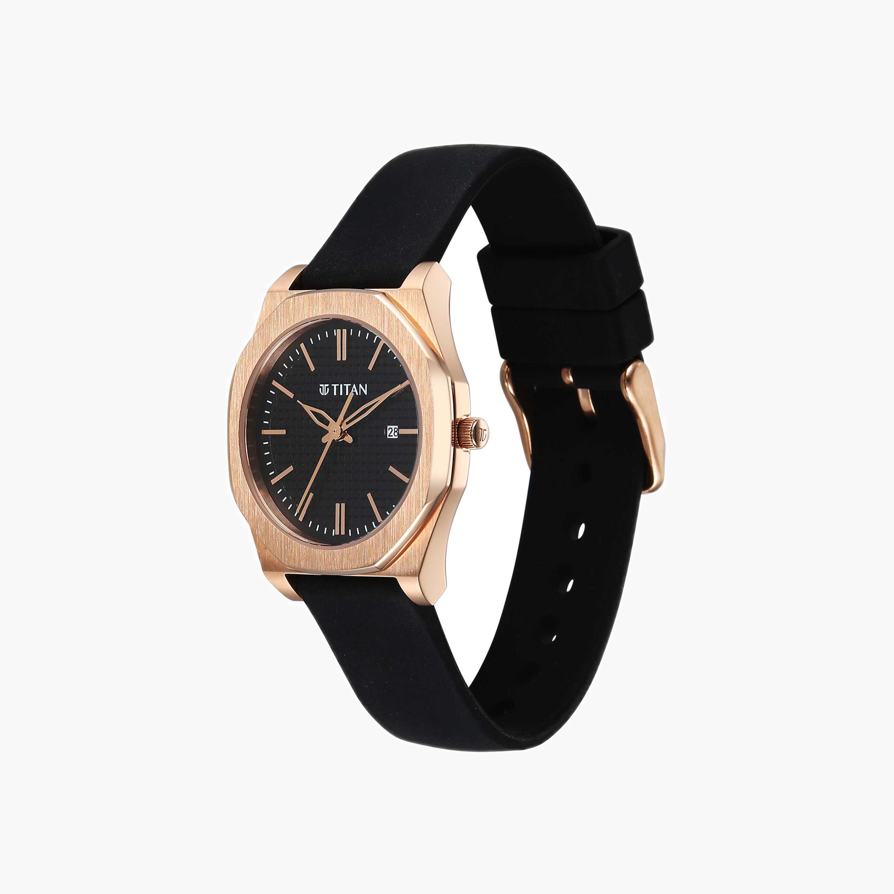 Titan Gold Tone Quartz Analogue Watch-women-watchesandjewellery-watches-image-4