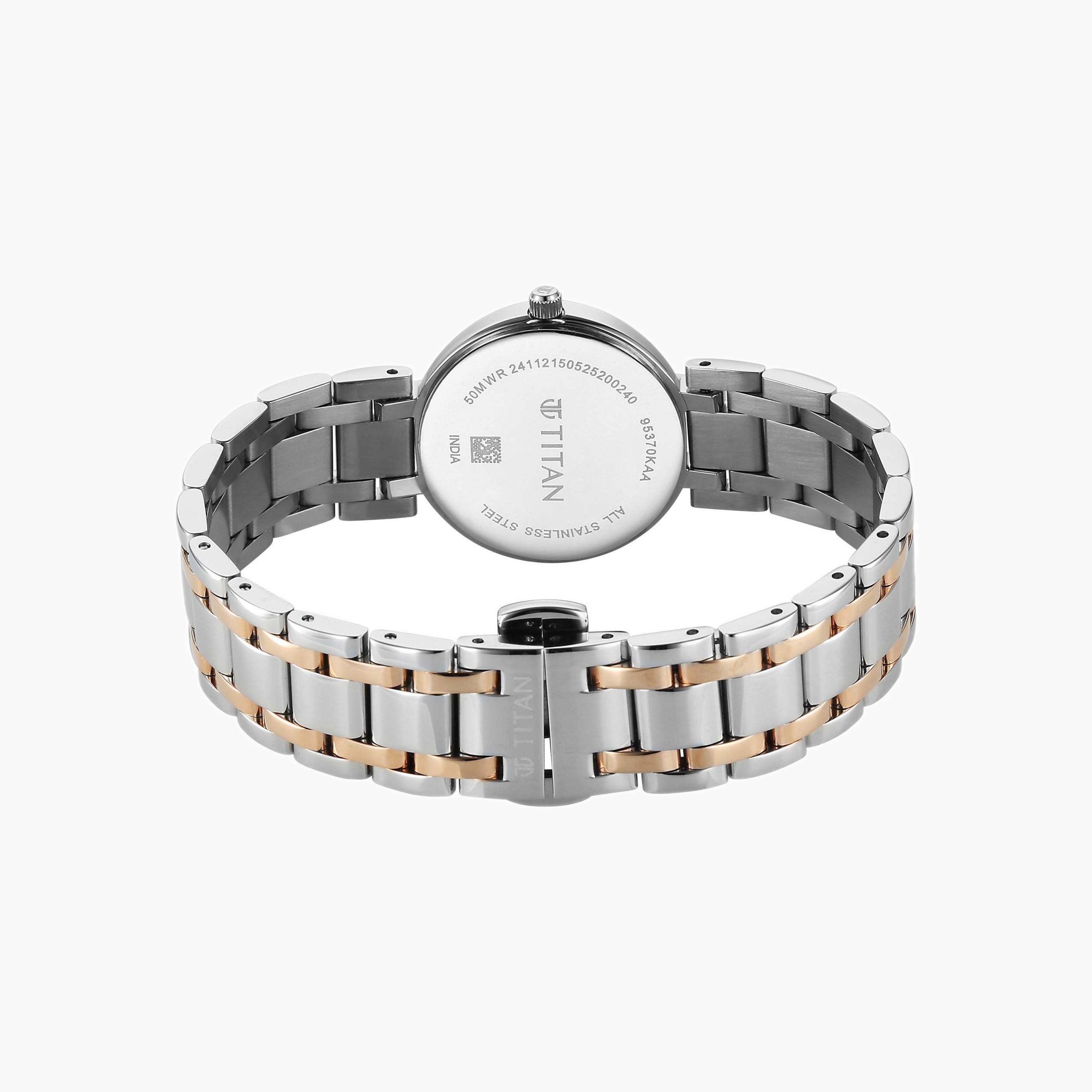 Titan Elegance Quartz Ladies Two-Tone Watch-women-watchesandjewellery-watches-image-3