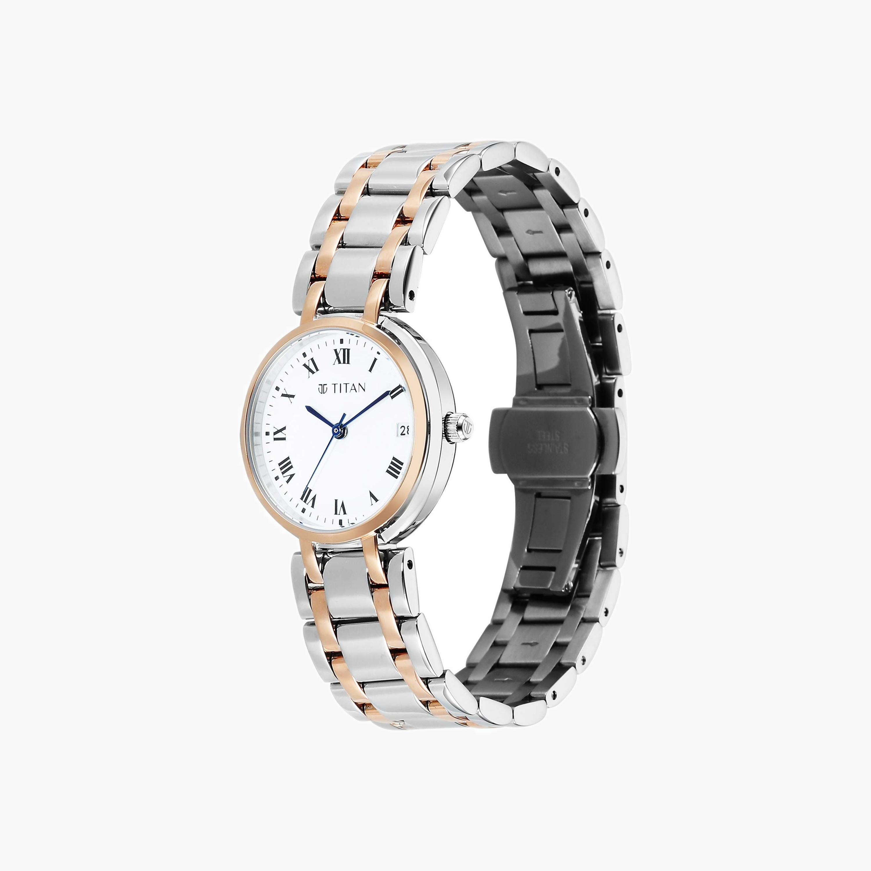 Titan Elegance Quartz Ladies Two-Tone Watch-women-watchesandjewellery-watches-image-4