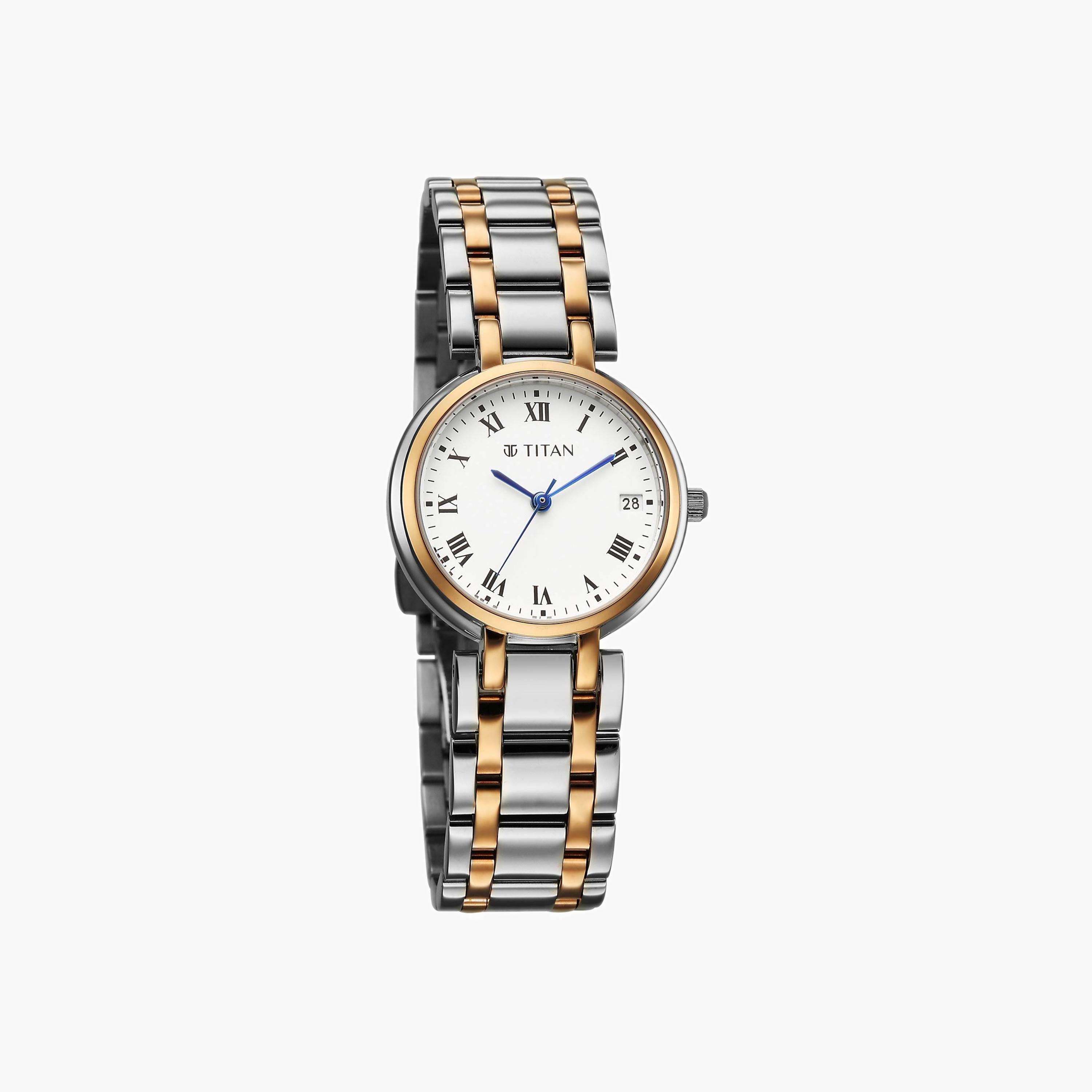 Titan Elegance Quartz Ladies Two-Tone Watch-women-watchesandjewellery-watches-image-5