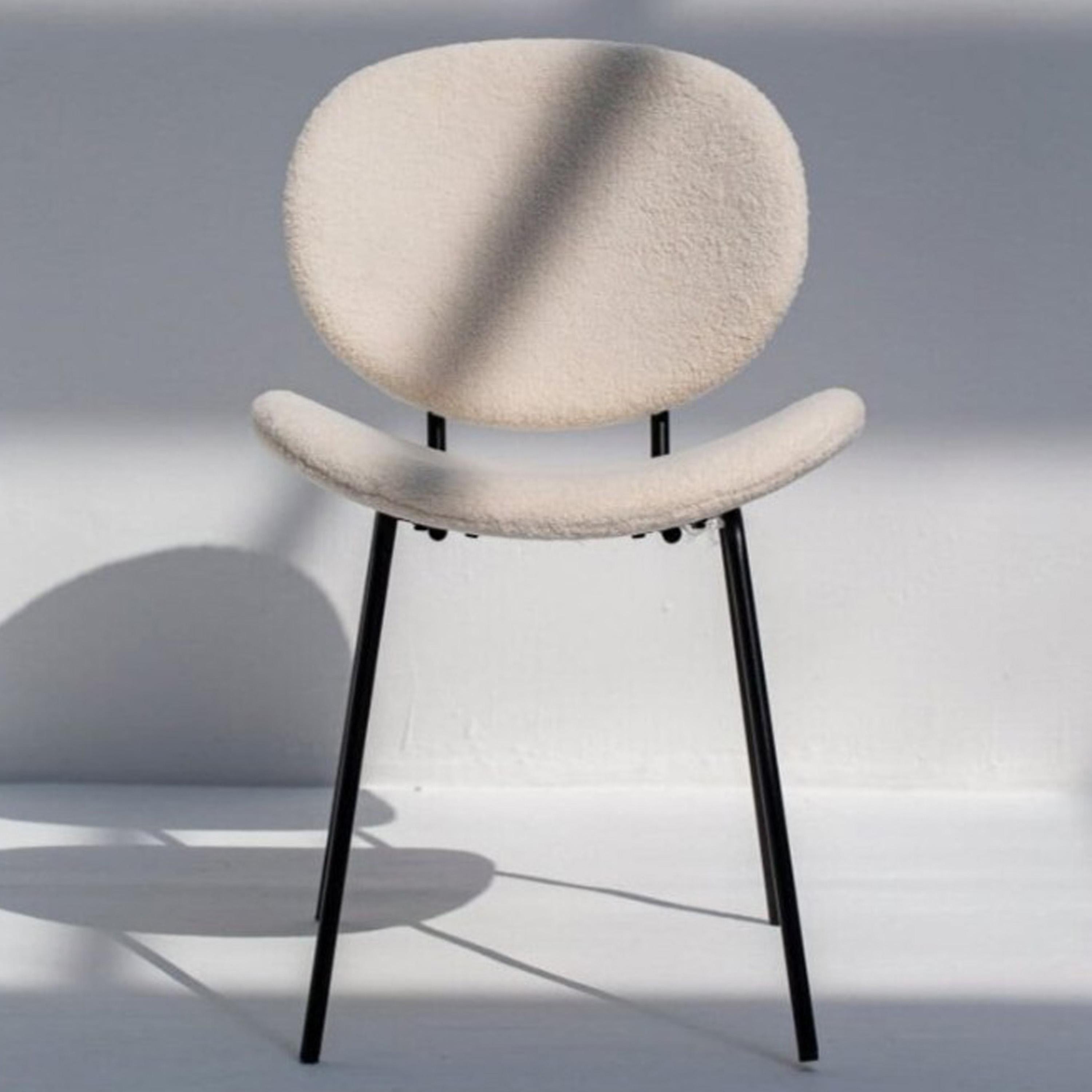 Home Kode Brinley Boucle Dining Chair