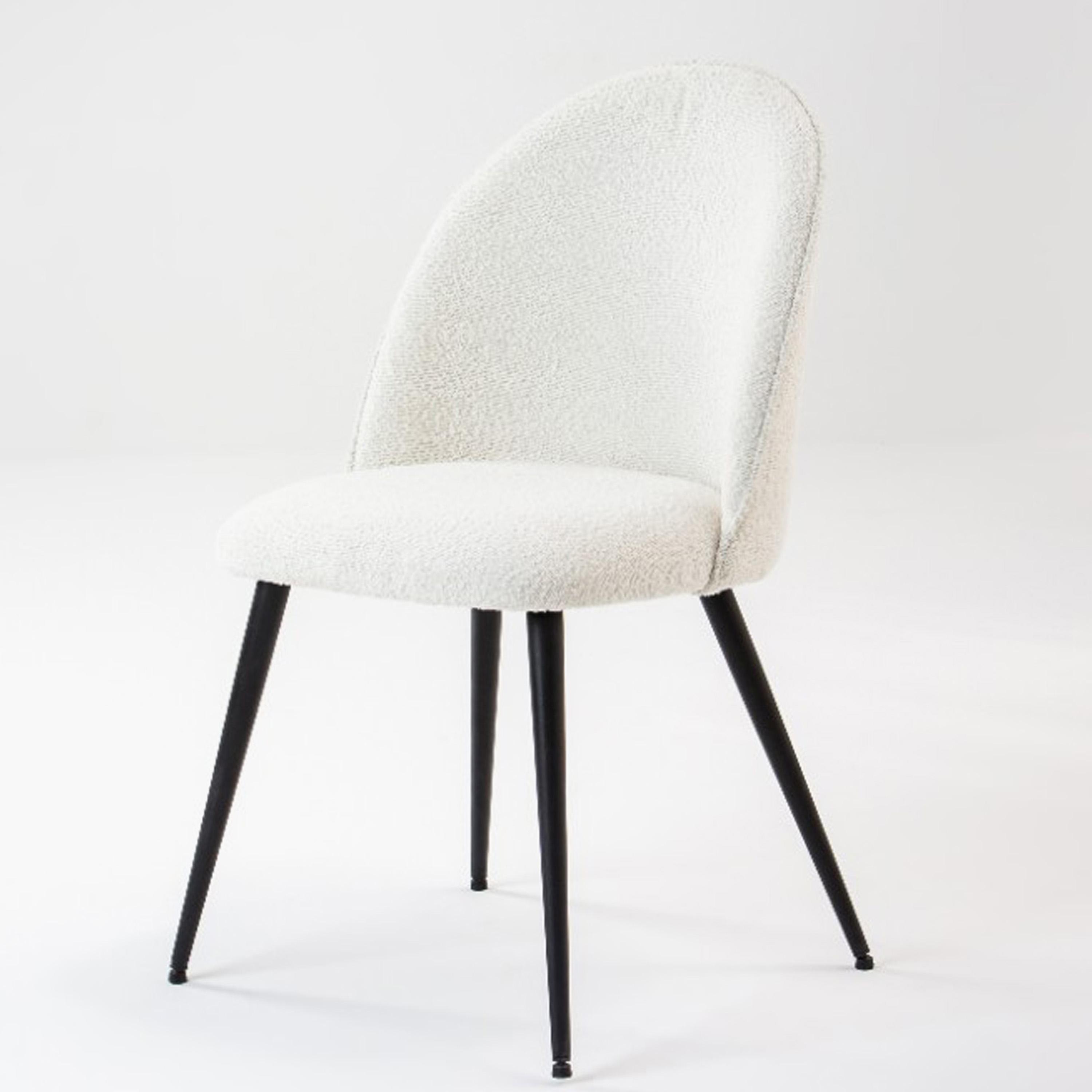 Home Kode Orlena Boucle Dining Chair