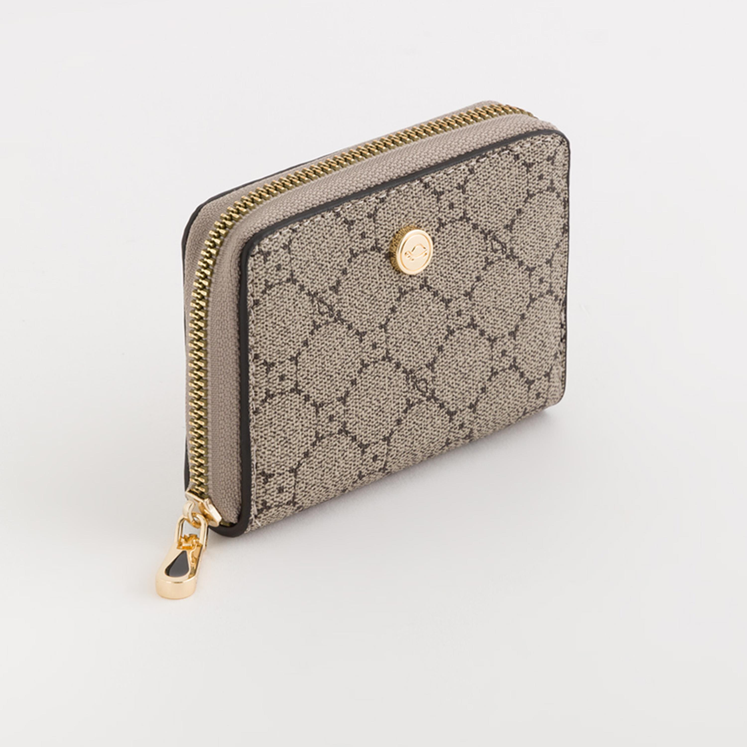 Carpisa Diana Printed Wallet with Zipper Closure | 10.50 x 8 x 1.80 cm-women-bagsandwallets-wallets-image-1