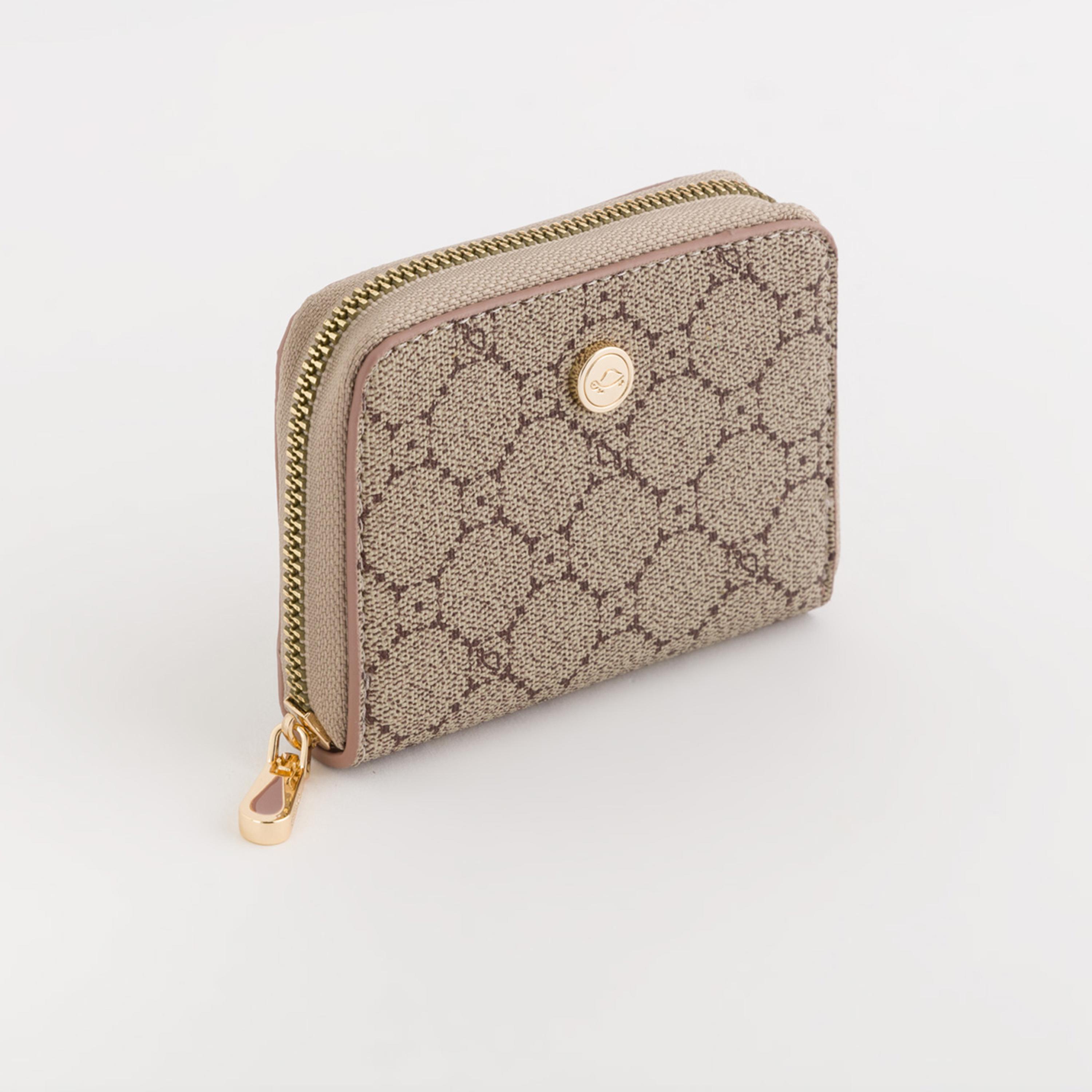 Carpisa Diana Winter Printed Wallet with Zipper Closure | 10.50 x 8 x 1.80 cm-women-bagsandwallets-wallets-image-1