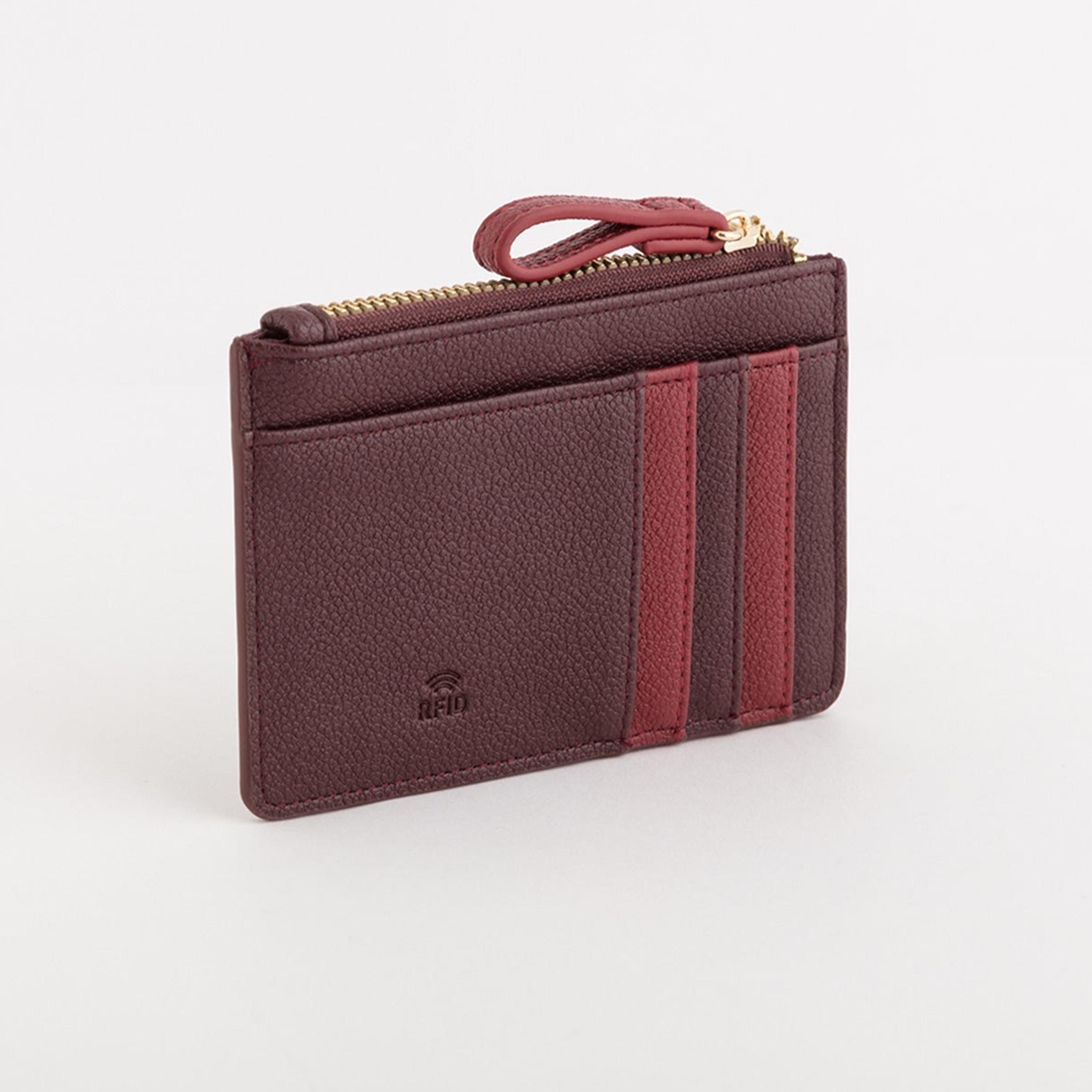 Carpisa Berna Color Block Wallet with Zipper Closure | 13 x 8.50 x 0.50 cm-women-bagsandwallets-wallets-image-2