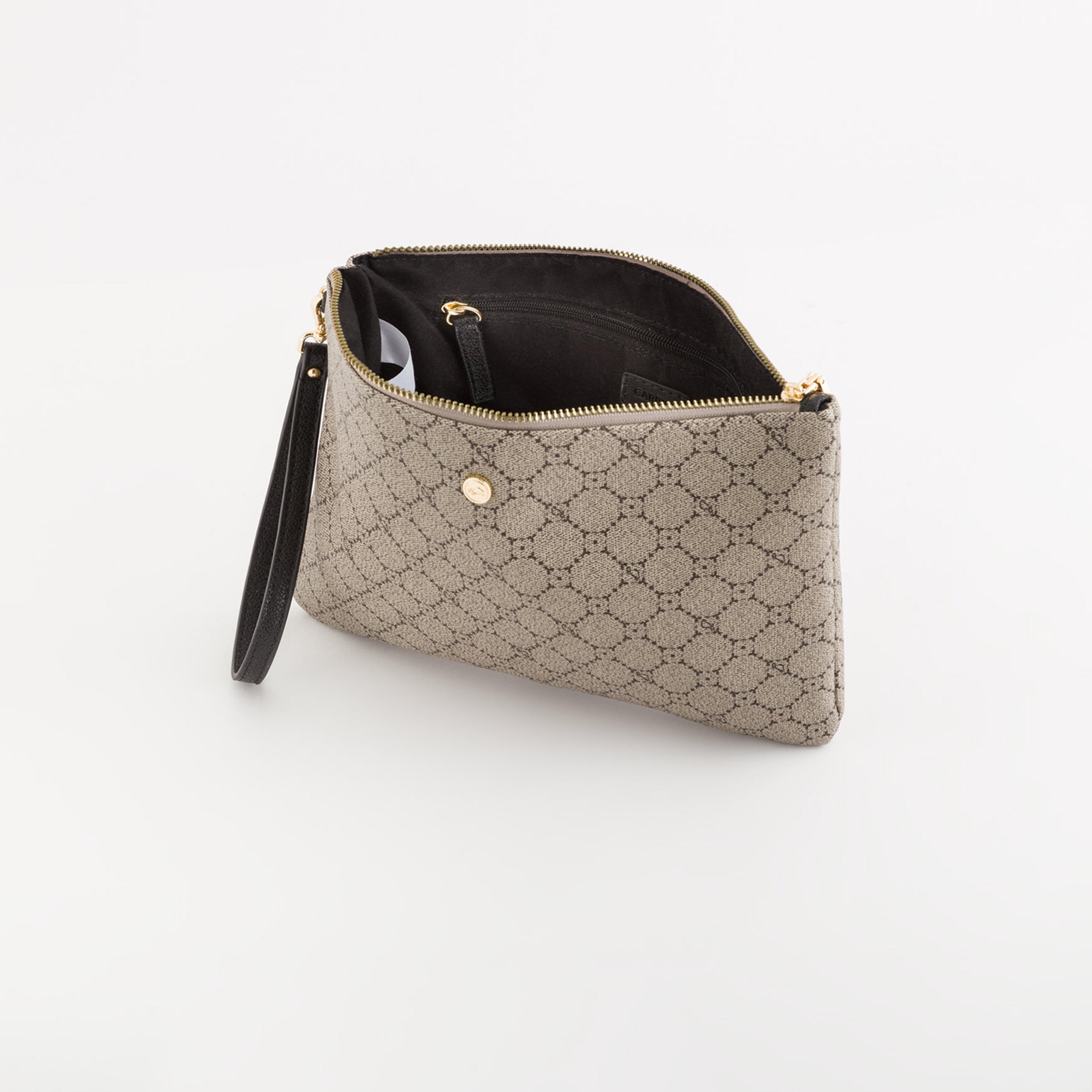 كاربيسا - شنطة ديانا مطبوعة سحاب للإغلاق | 28 × 18.50 × 0 سم-women-bagsandwallets-handbags-image-2