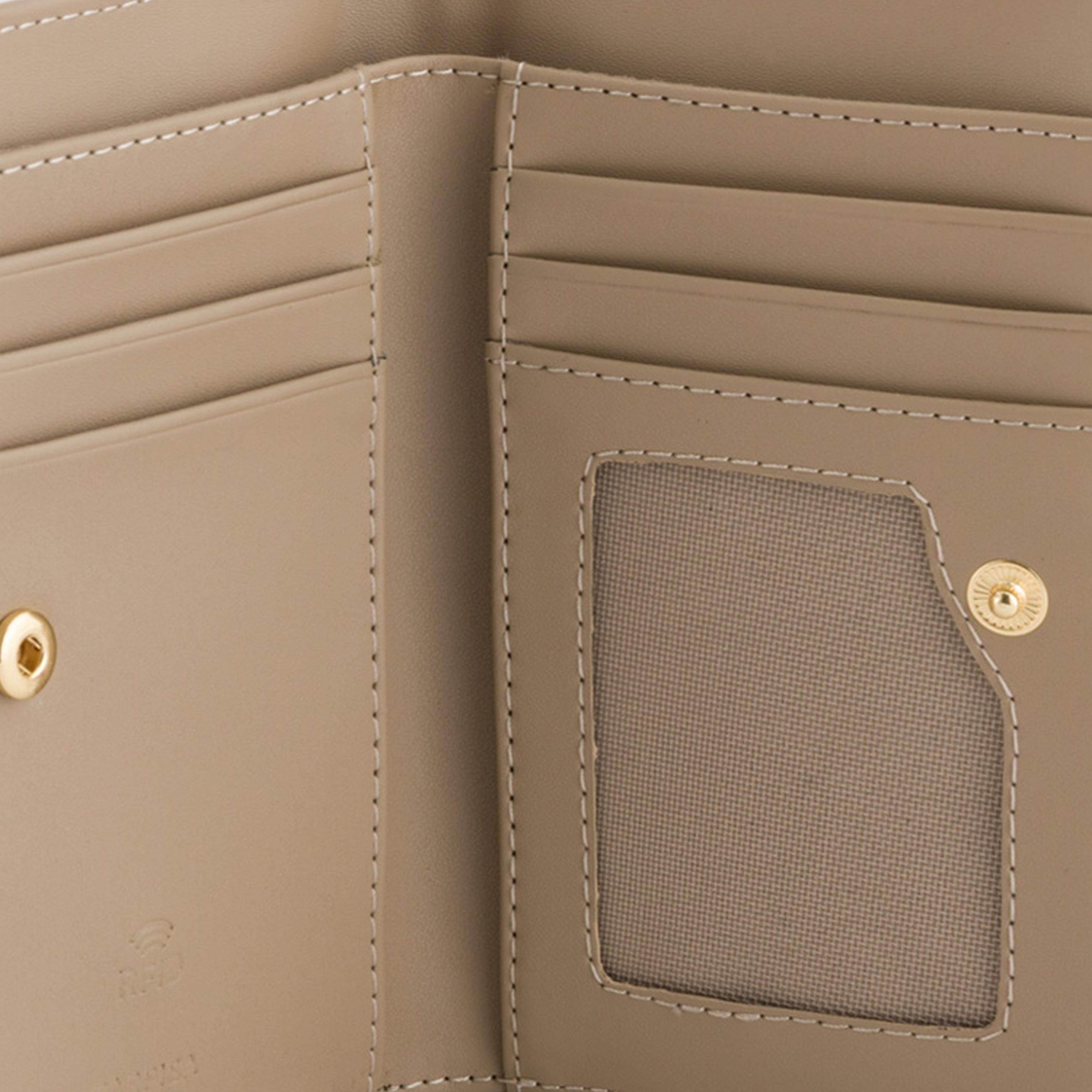 كاربيسا - محفظة ديانا المطبوعة بغطاء قلاب | 14 × 8.50 × 1 سم-women-bagsandwallets-wallets-image-3