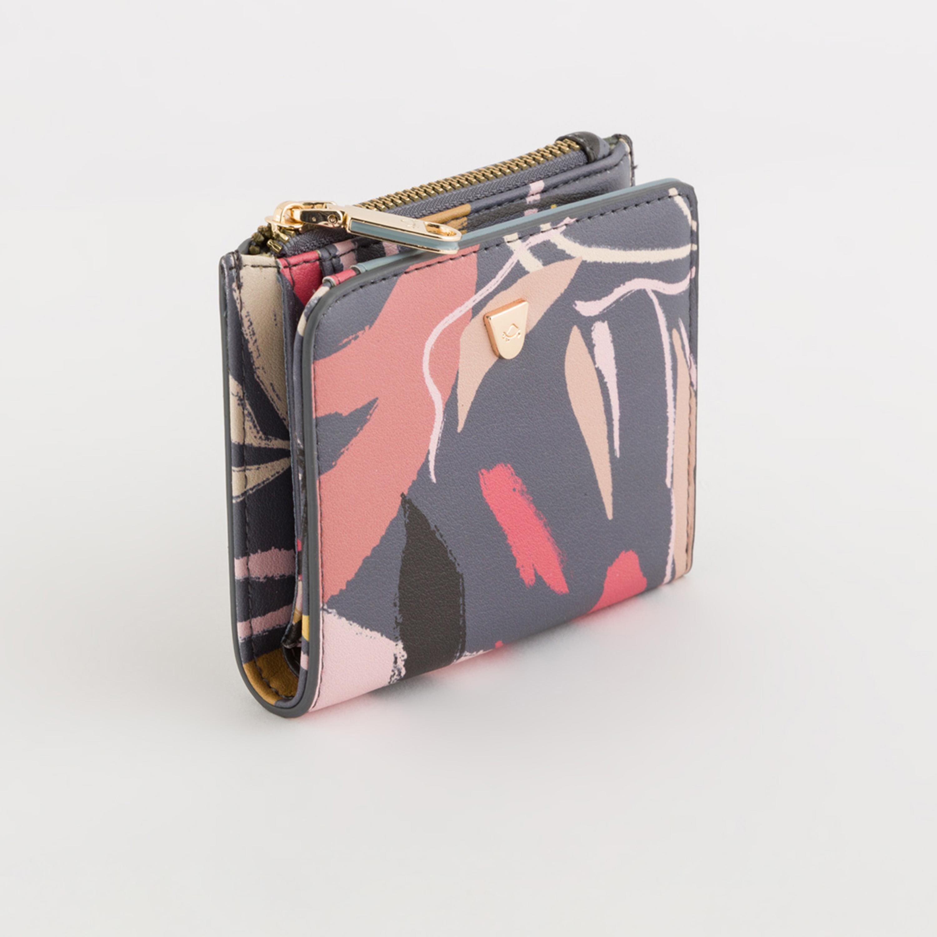 Carpisa Jasper Printed Wallet with Zipper Closure | 12.50 x 9.50 x 2 cm-women-bagsandwallets-wallets-image-1