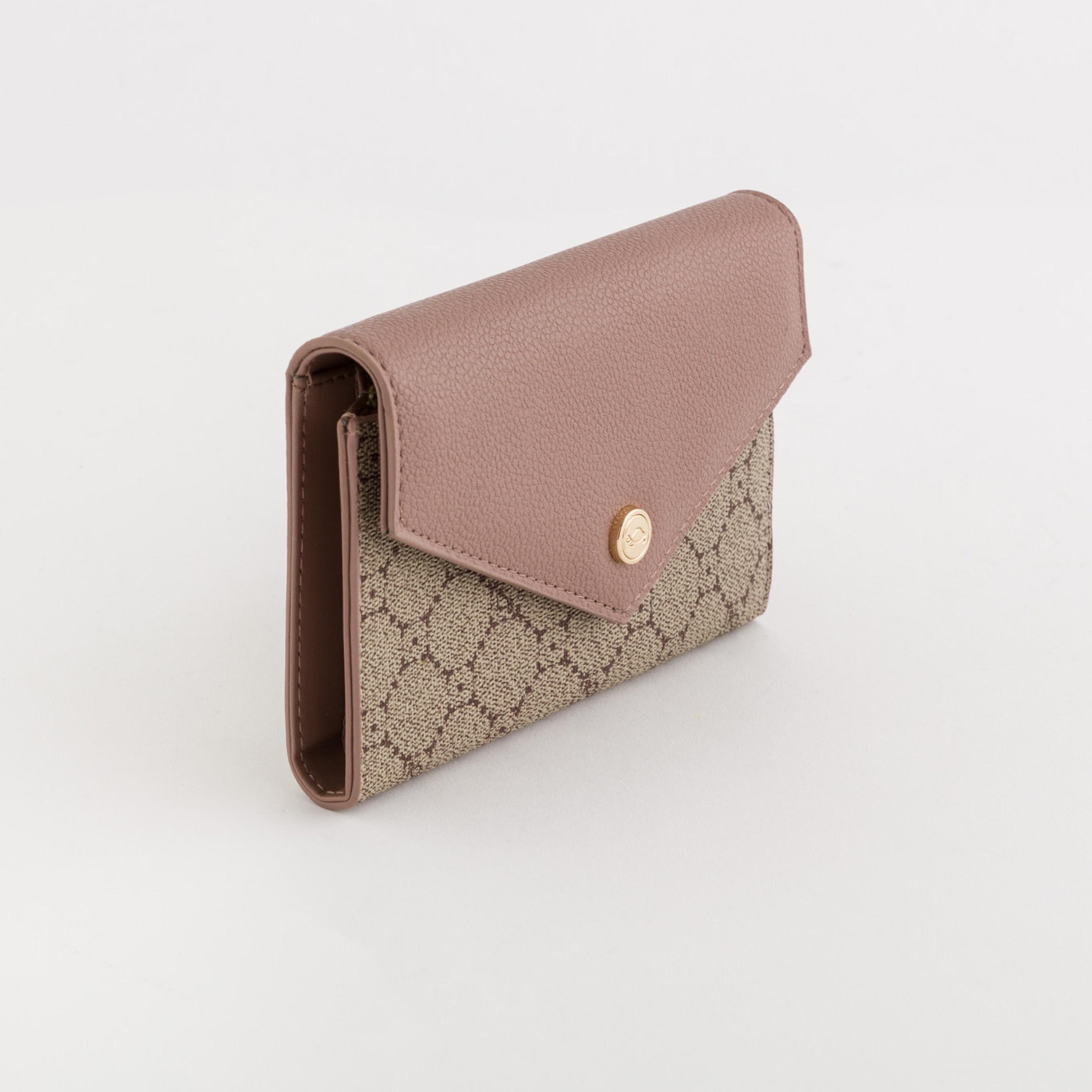 كاربيسا - محفظة ديانا الشتوية المطبوعة بغطاء قلاب | 15 × 10 × 1.50 سم-women-bagsandwallets-wallets-image-1
