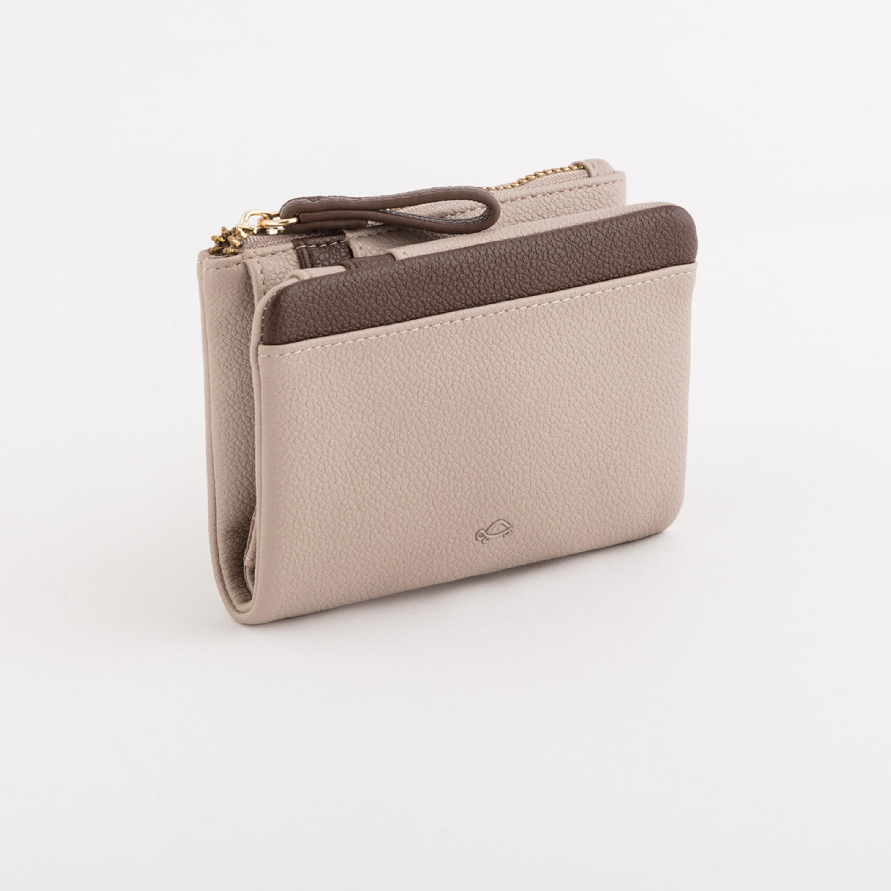 Carpisa Berna Color Block Wallet with Magnetic Closure | 12 x 9 x 2 cm-women-bagsandwallets-wallets-image-1