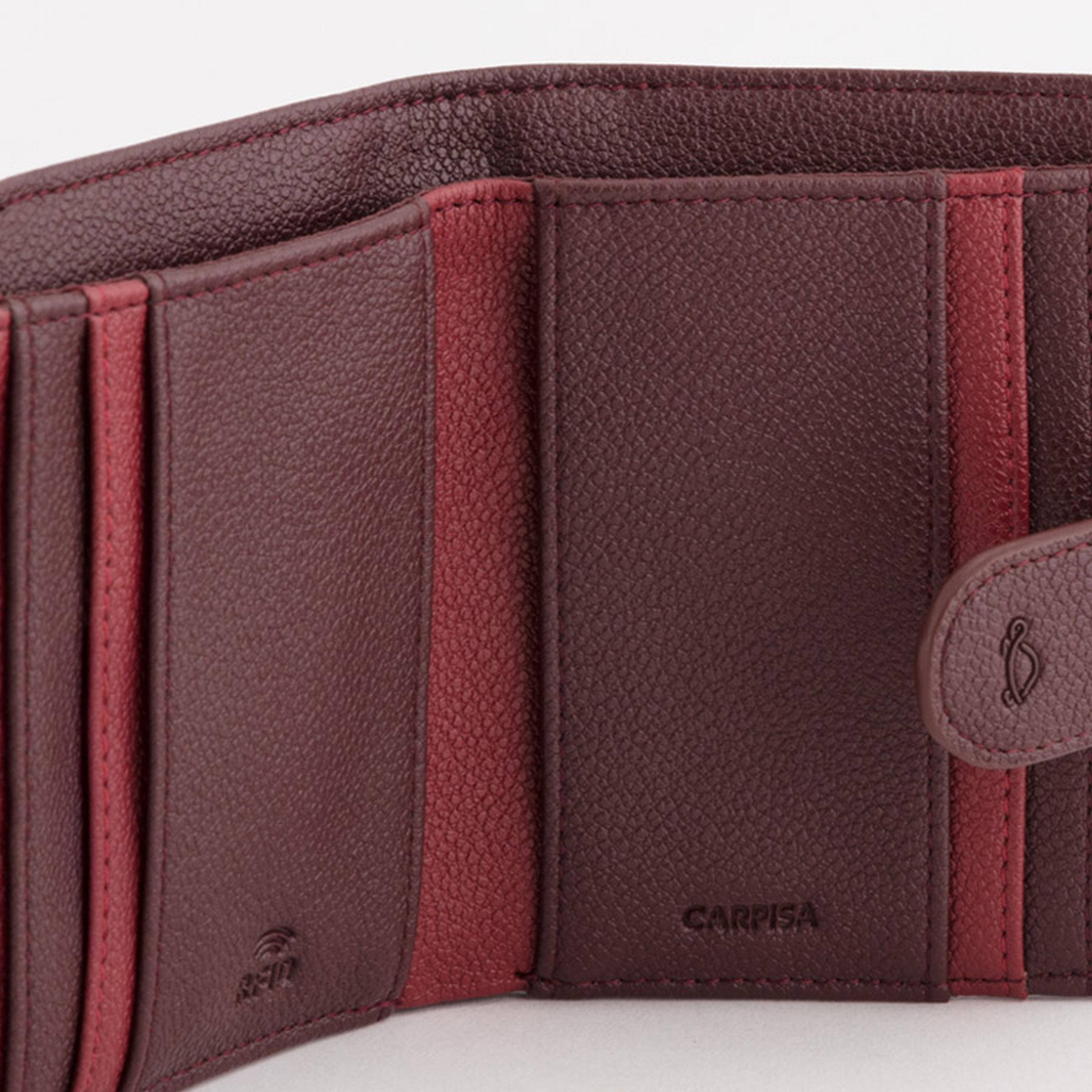 Carpisa Berna Color Block Wallet with Magnetic Closure | 11 x 9 x 2 cm-women-bagsandwallets-wallets-image-3