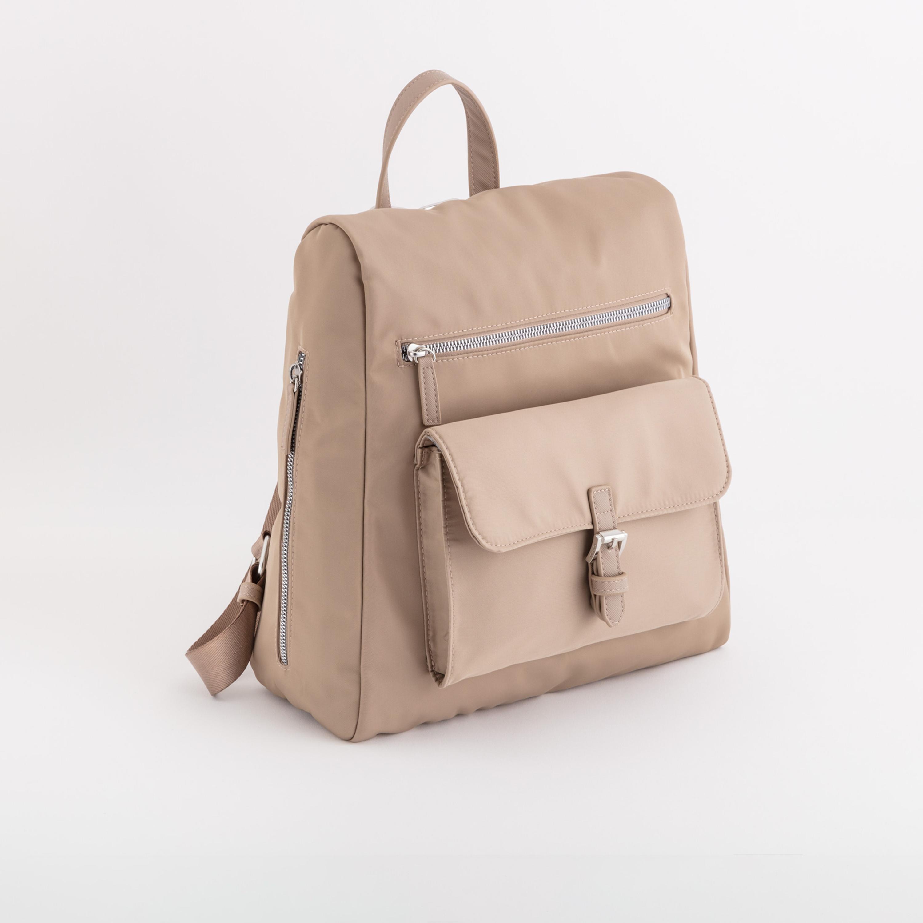 Carpisa Trevis Self Design Backpack with Zipper Closure | 30 x 32.50 x 12 cm-women-bagsandwallets-backpacks-image-1