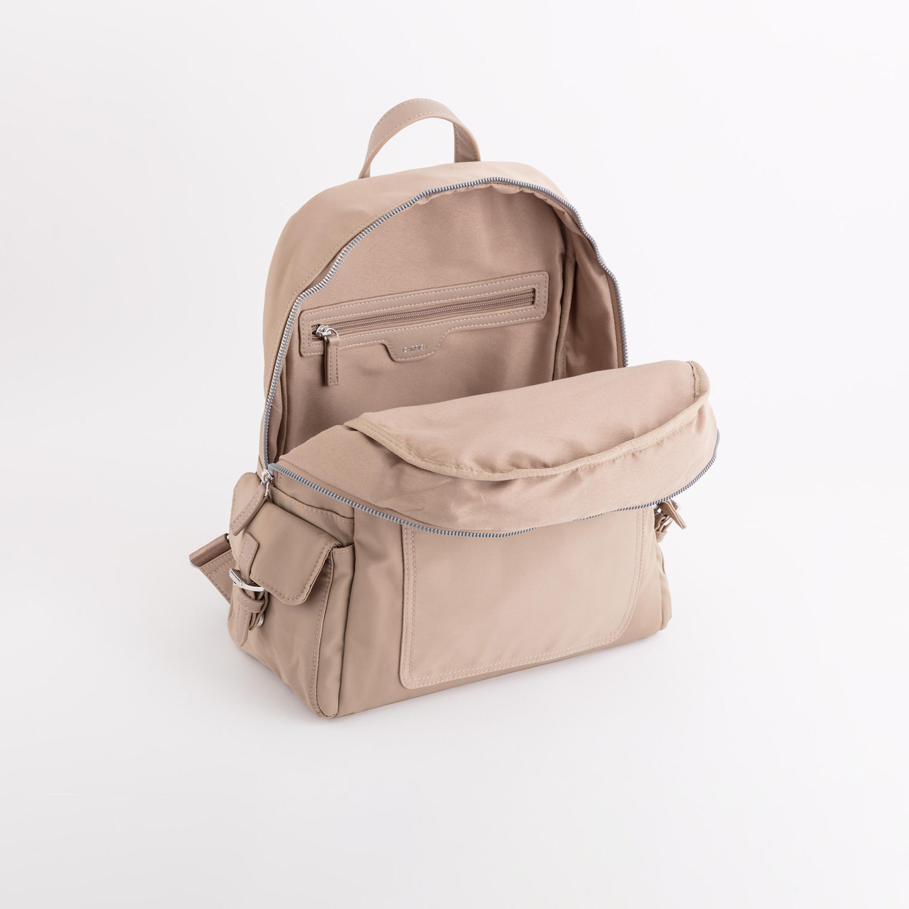 Carpisa Trevis Self Design Backpack with Zipper Closure | 30.50 x 36.50 x 14 cm-women-bagsandwallets-backpacks-image-3