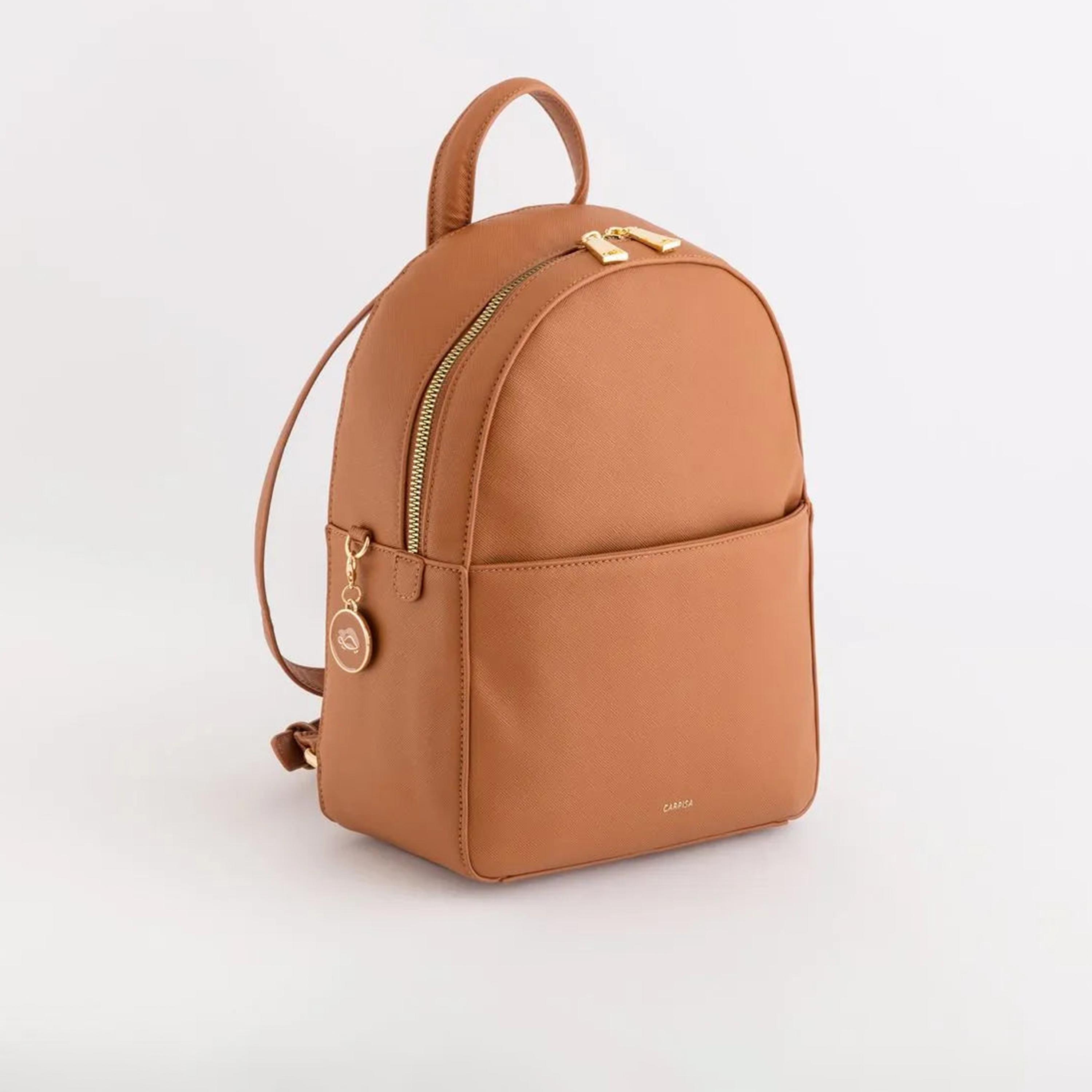 كاربيسا - شنطة ظهر لوتو V2 صلبة سحاب إغلاق | 24 × 29.50 × 10.50 سم-women-bagsandwallets-backpacks-image-1
