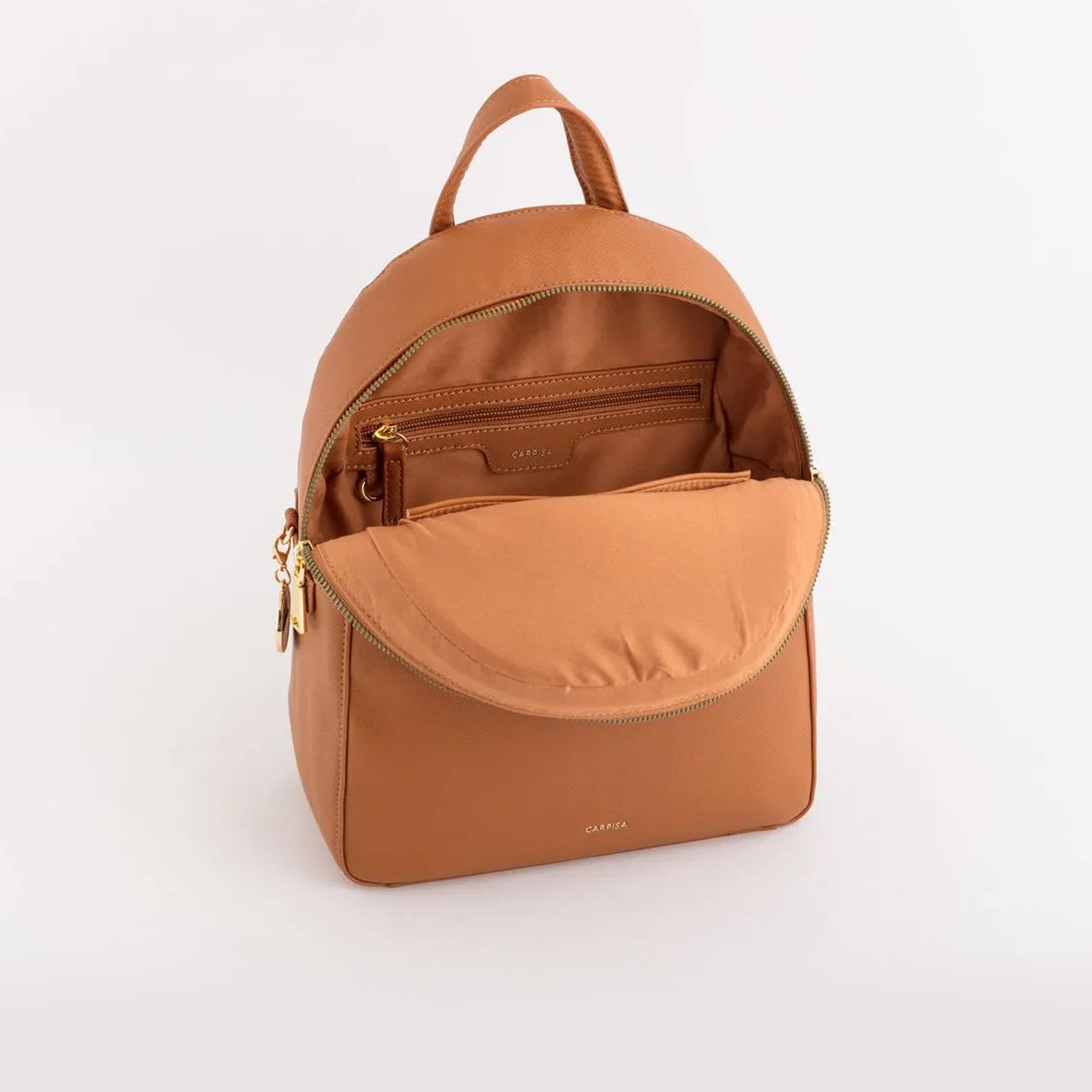 كاربيسا - شنطة ظهر لوتو V2 صلبة سحاب إغلاق | 24 × 29.50 × 10.50 سم-women-bagsandwallets-backpacks-image-3
