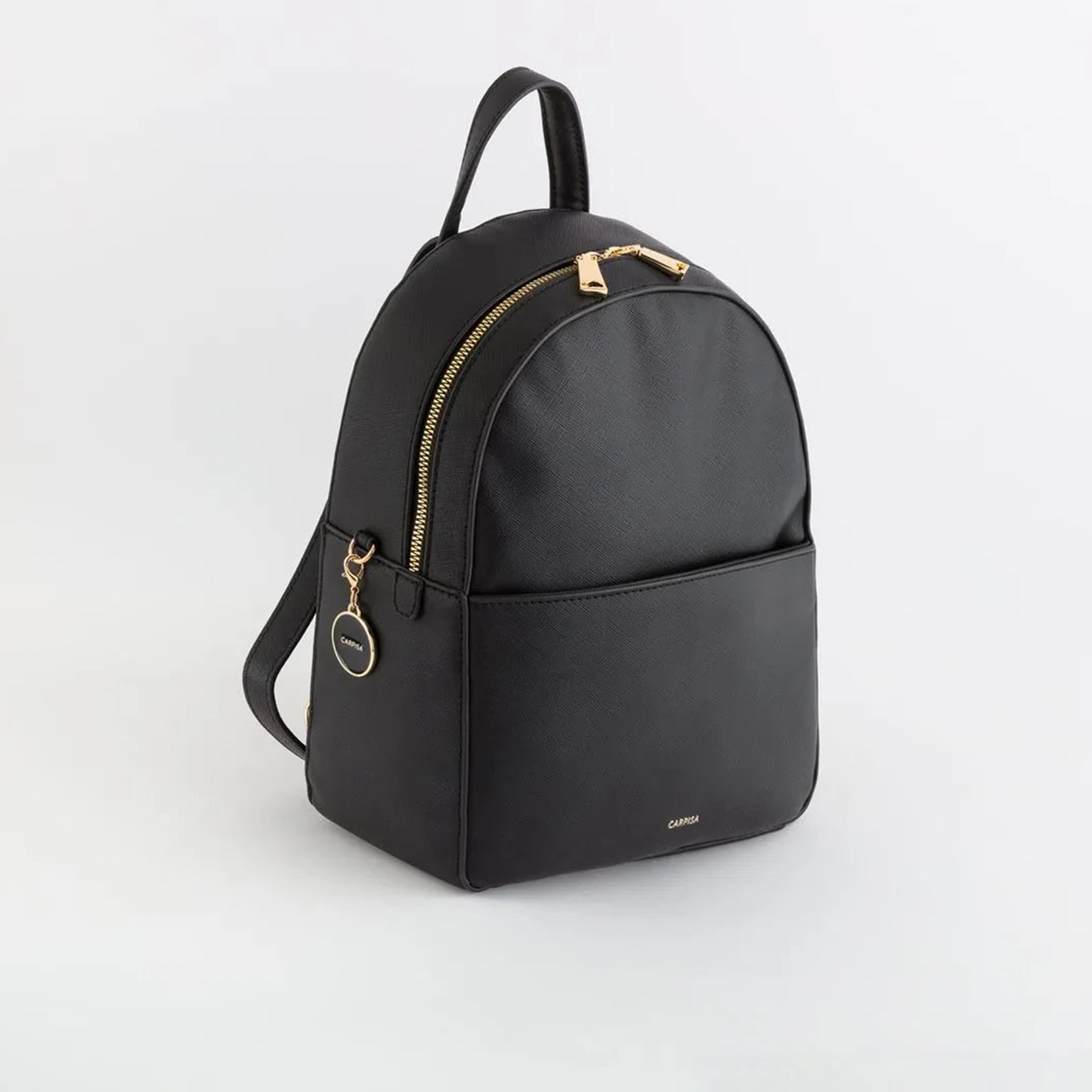 Carpisa Loto V2 Solid Backpack with Zipper Closure | 24 x 29.50 x 10.50 cm-women-bagsandwallets-backpacks-image-1