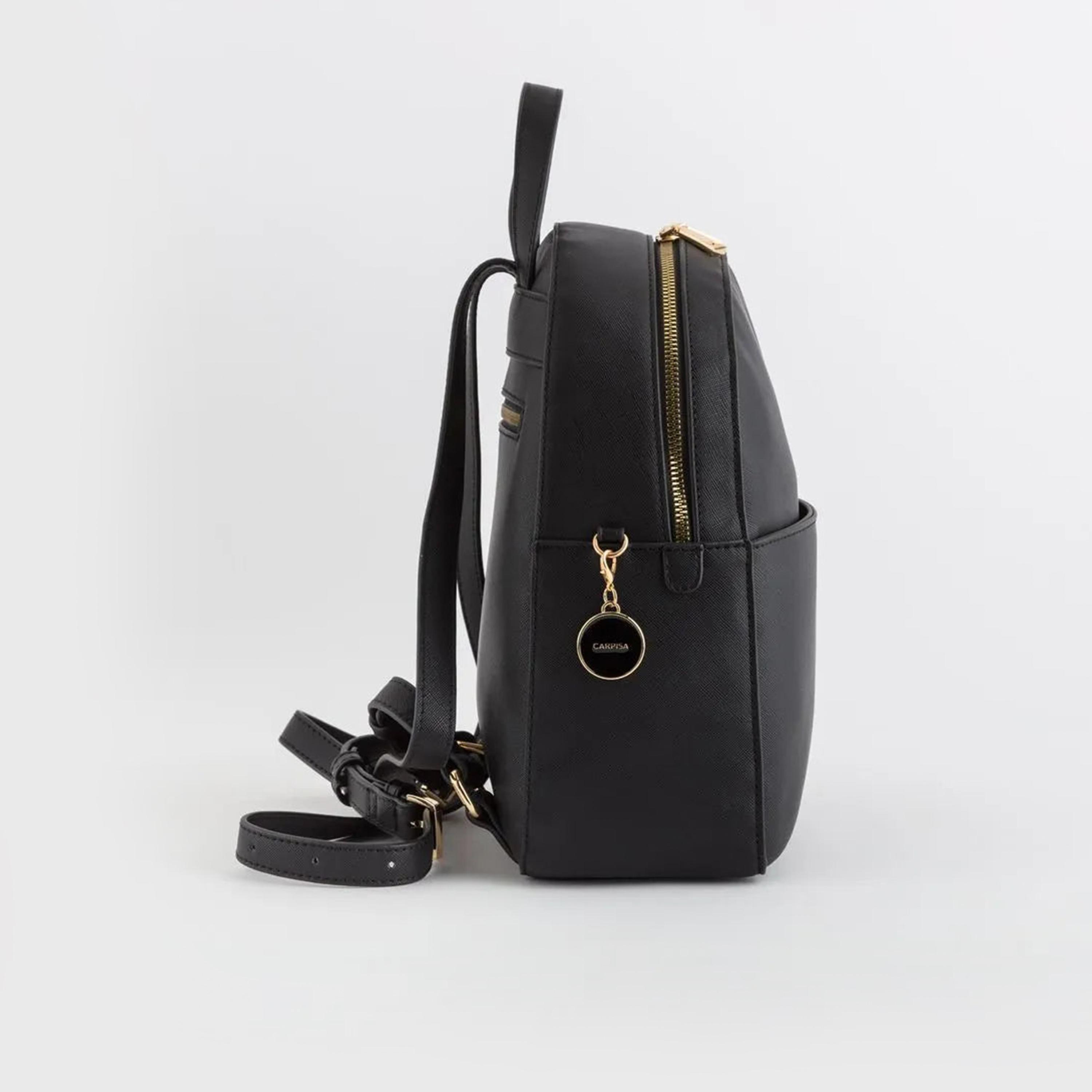 Carpisa Loto V2 Solid Backpack with Zipper Closure | 24 x 29.50 x 10.50 cm-women-bagsandwallets-backpacks-image-2