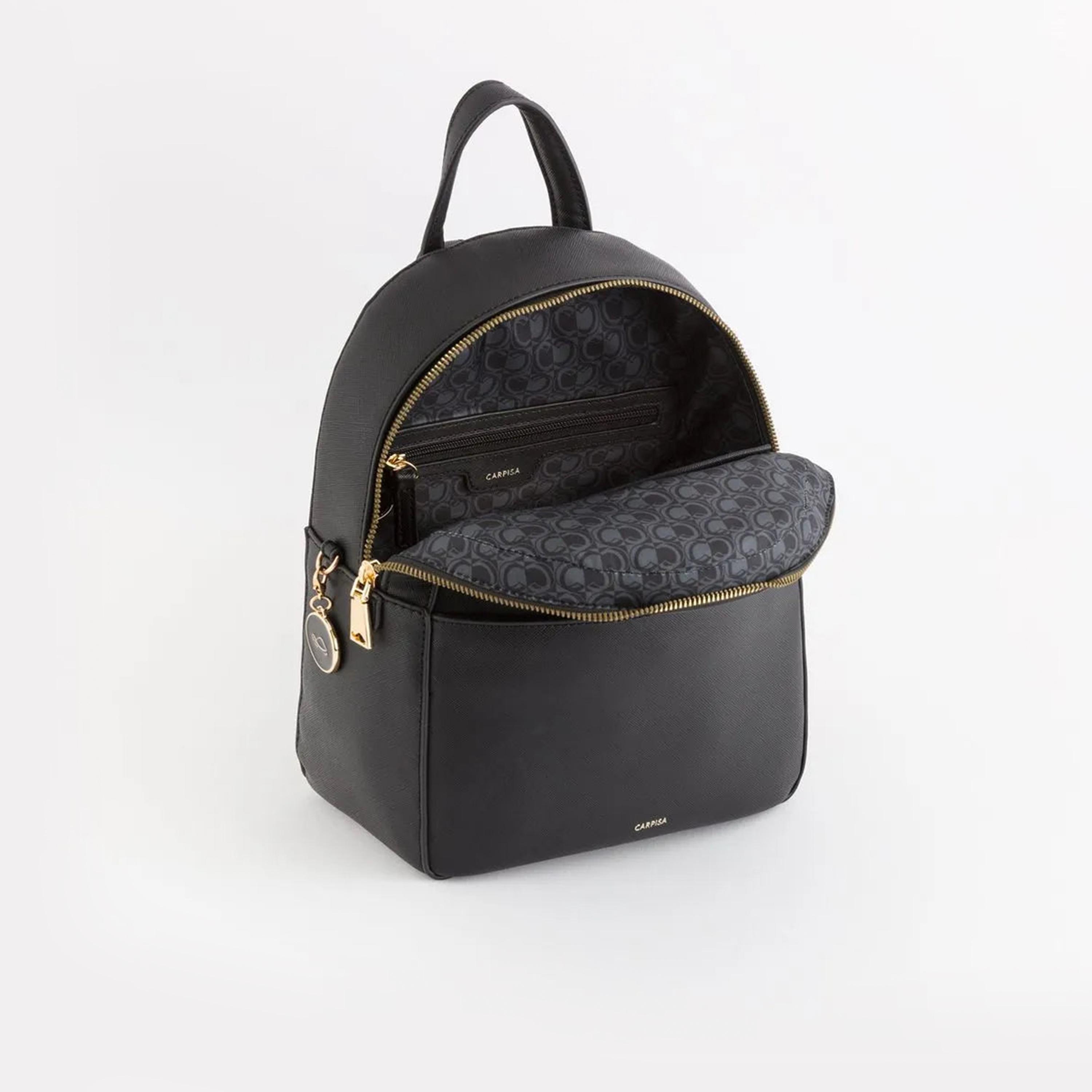 كاربيسا - شنطة ظهر لوتو V2 صلبة سحاب إغلاق | 24 × 29.50 × 10.50 سم-women-bagsandwallets-backpacks-image-4