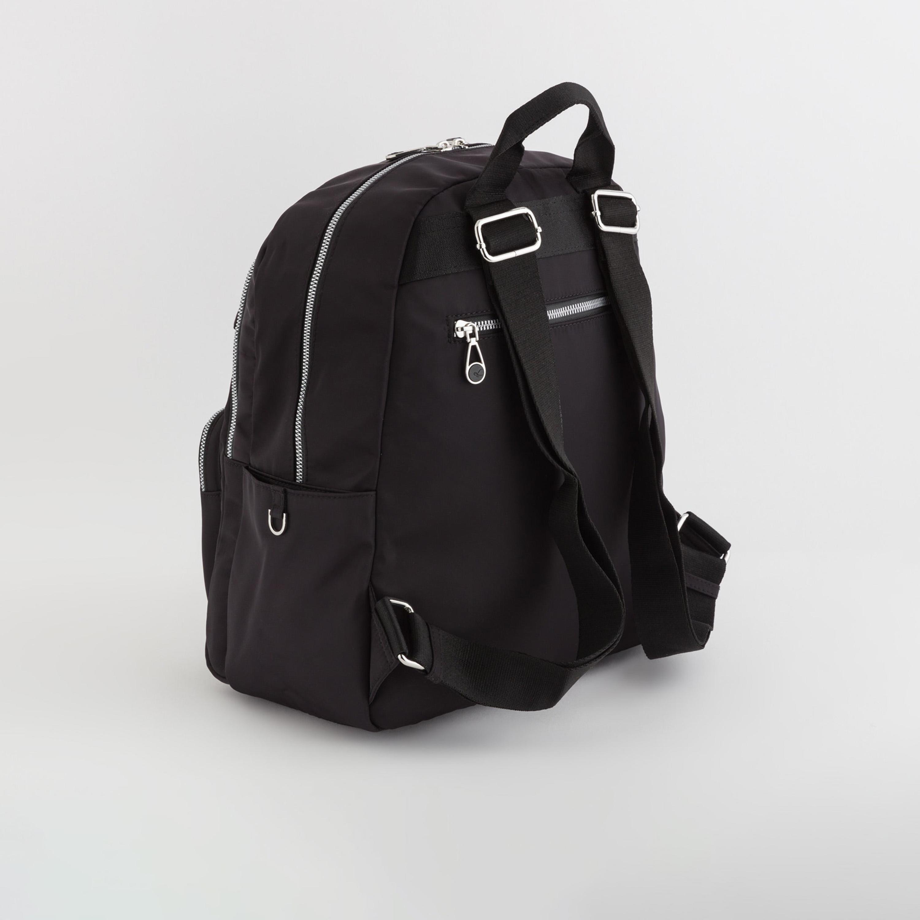 Carpisa Anversa Self Design Backpack with Zipper Closure | 32.50 x 37.50 x 13.50 cm-women-bagsandwallets-backpacks-image-2