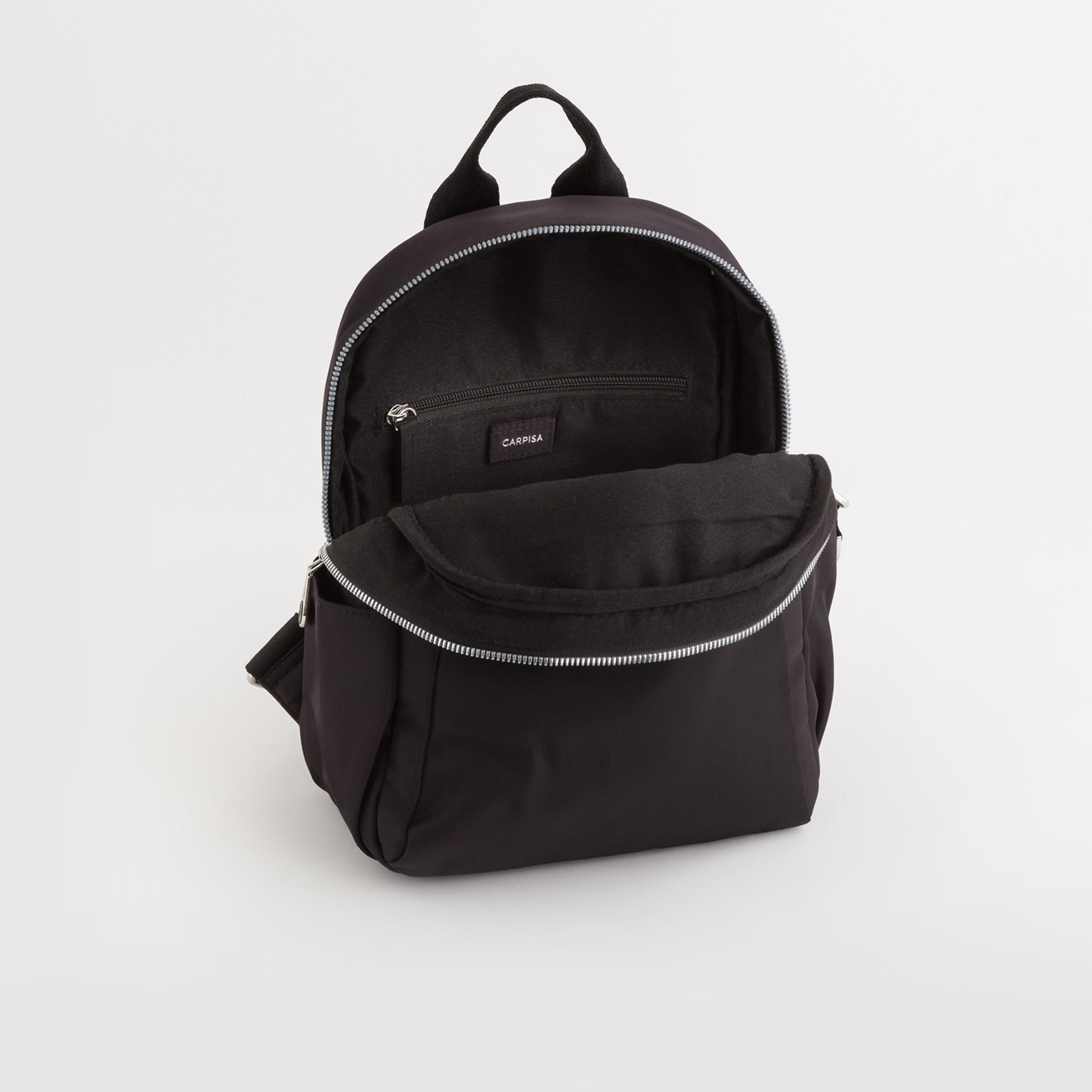 Carpisa Anversa Self Design Backpack with Zipper Closure | 23.50 x 29 x 11 cm-women-bagsandwallets-backpacks-image-3