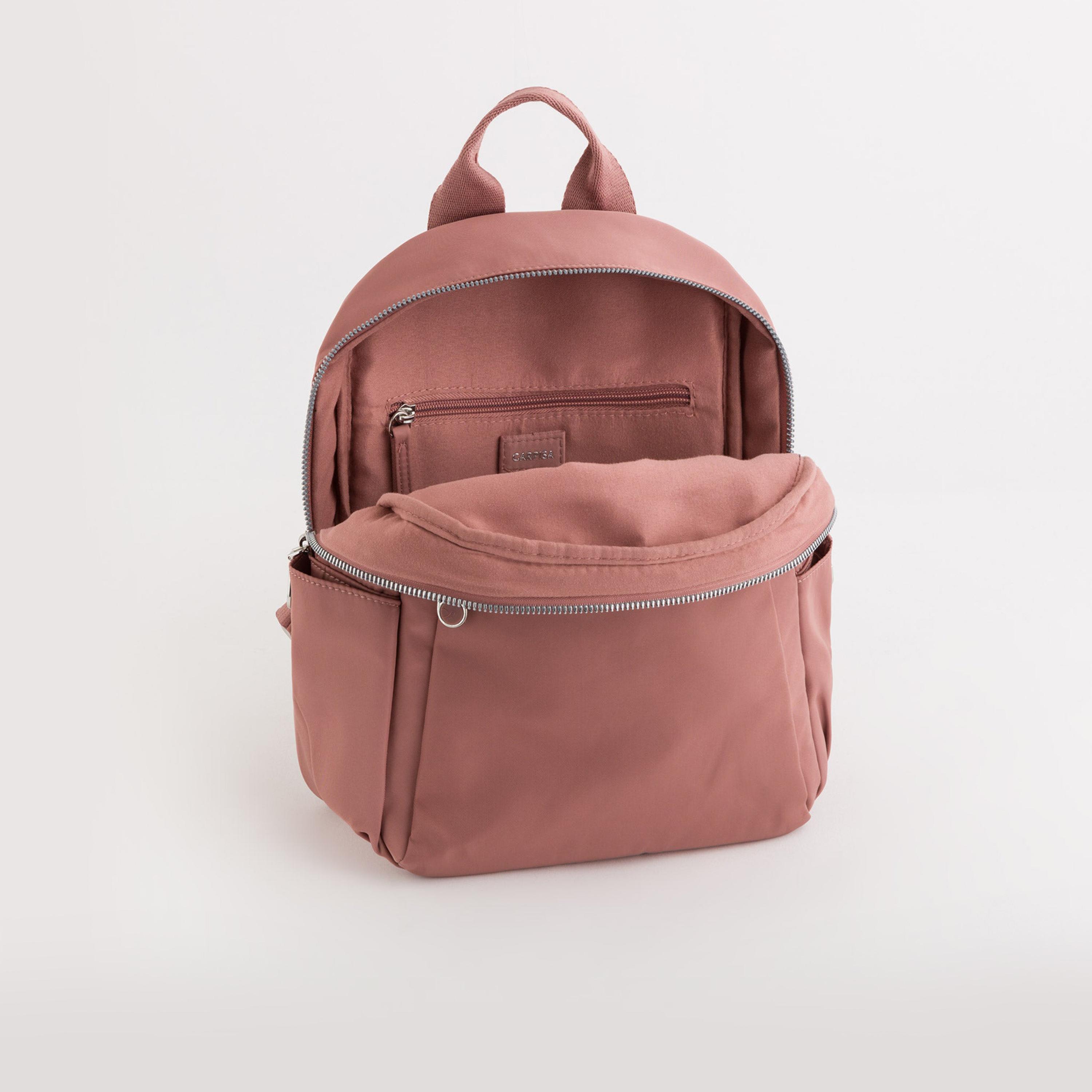 Carpisa Anversa Self Design Backpack with Zipper Closure | 23.50 x 29 x 11 cm-women-bagsandwallets-backpacks-image-3
