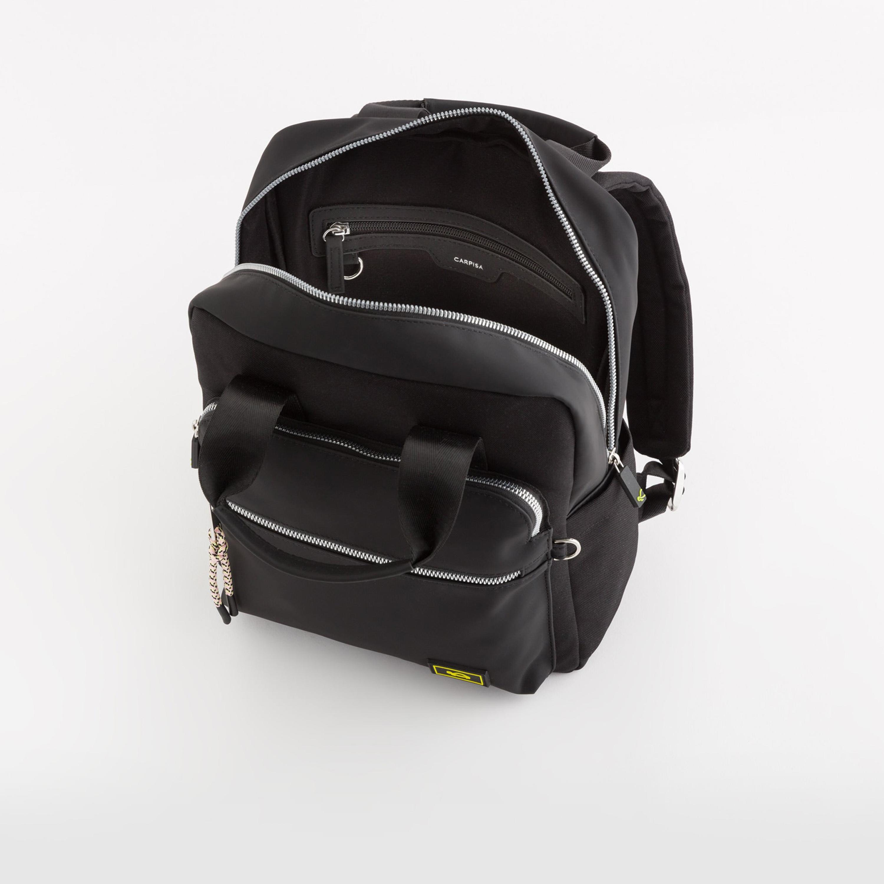 Carpisa Amsterdam Self Design Backpack with Zipper Closure | 25 x 29 x 9.50 cm-women-bagsandwallets-backpacks-image-3