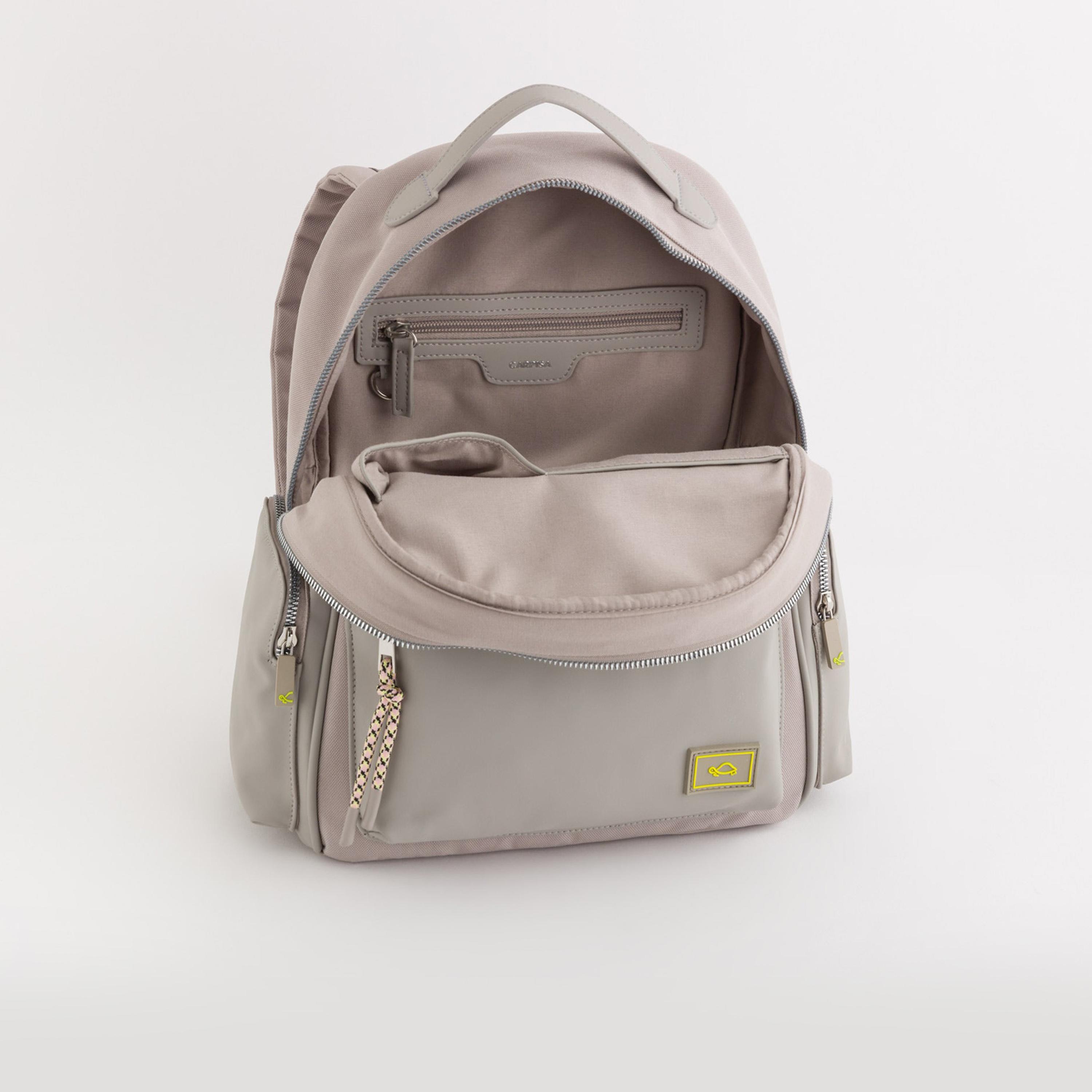 Carpisa Amsterdam Self Design Backpack with Zipper Closure | 27 x 34.50 x 14 cm-women-bagsandwallets-backpacks-image-3