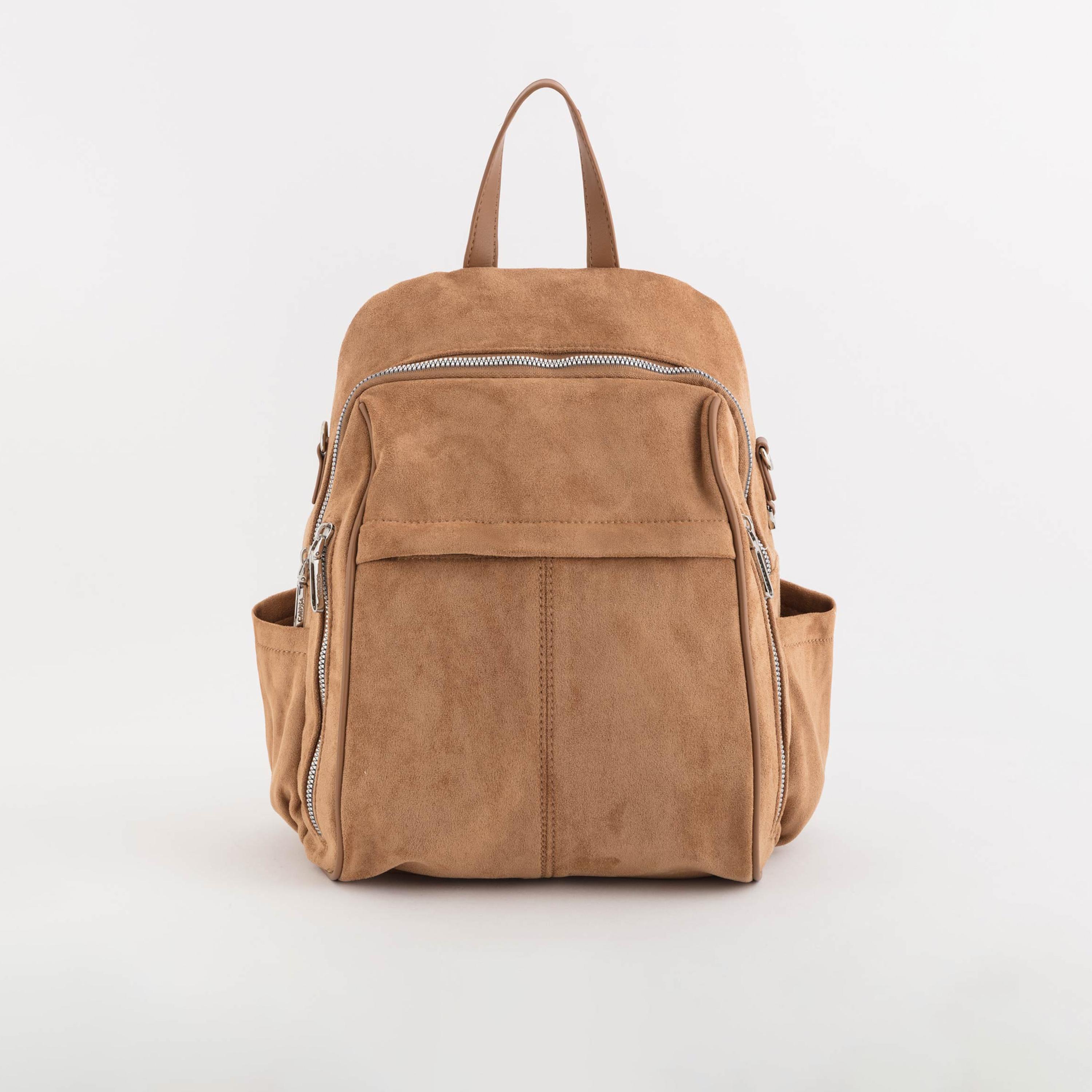 كاربيسا - شنطة ظهر ألكالا تصميم ذاتي سحاب إغلاق | 23.50 × 30.50 × 10.50 سم-women-bagsandwallets-backpacks-image-1