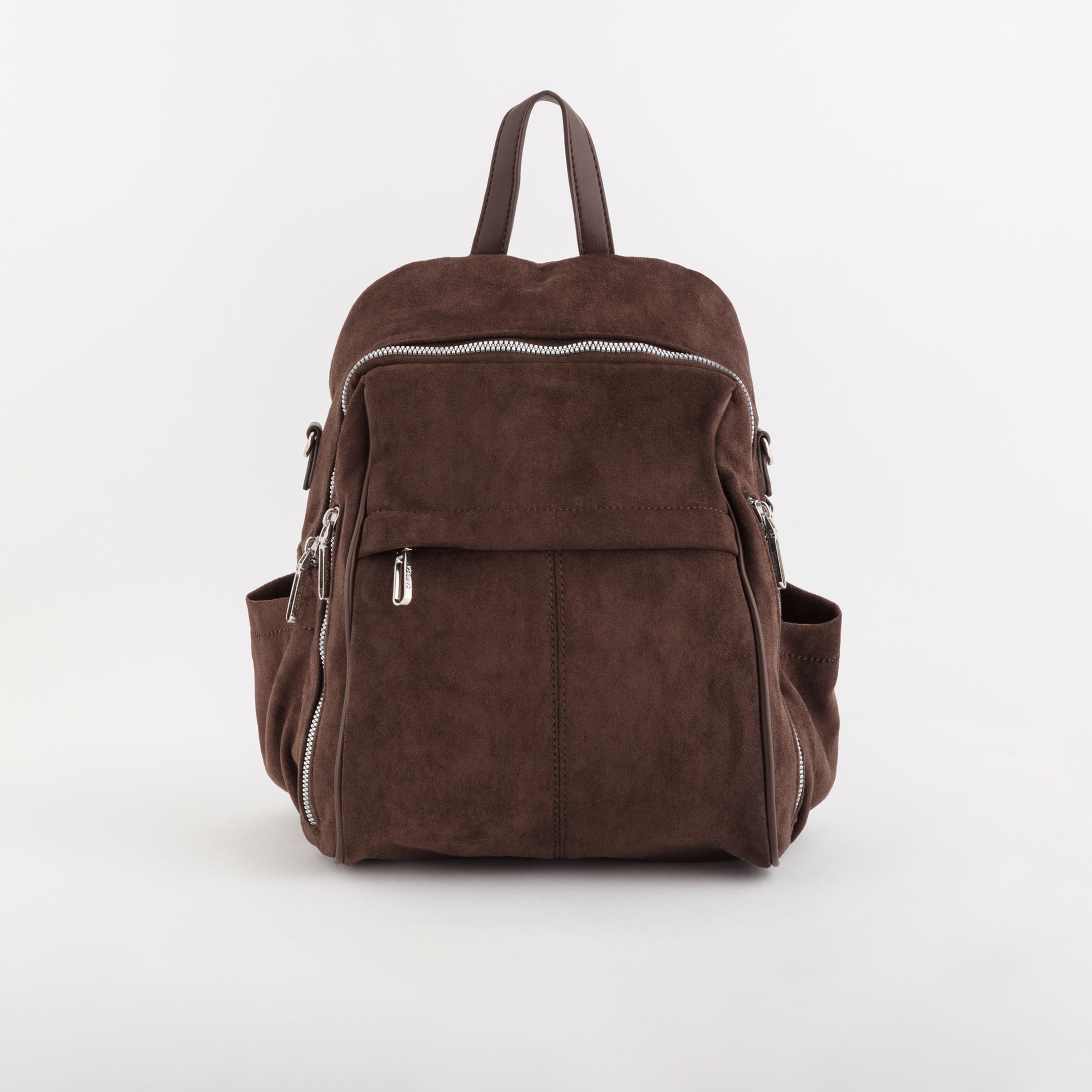 Carpisa Alcalà Self Design Backpack with Zipper Closure | 23.50 x 30.50 x 10.50 cm-women-bagsandwallets-backpacks-image-1