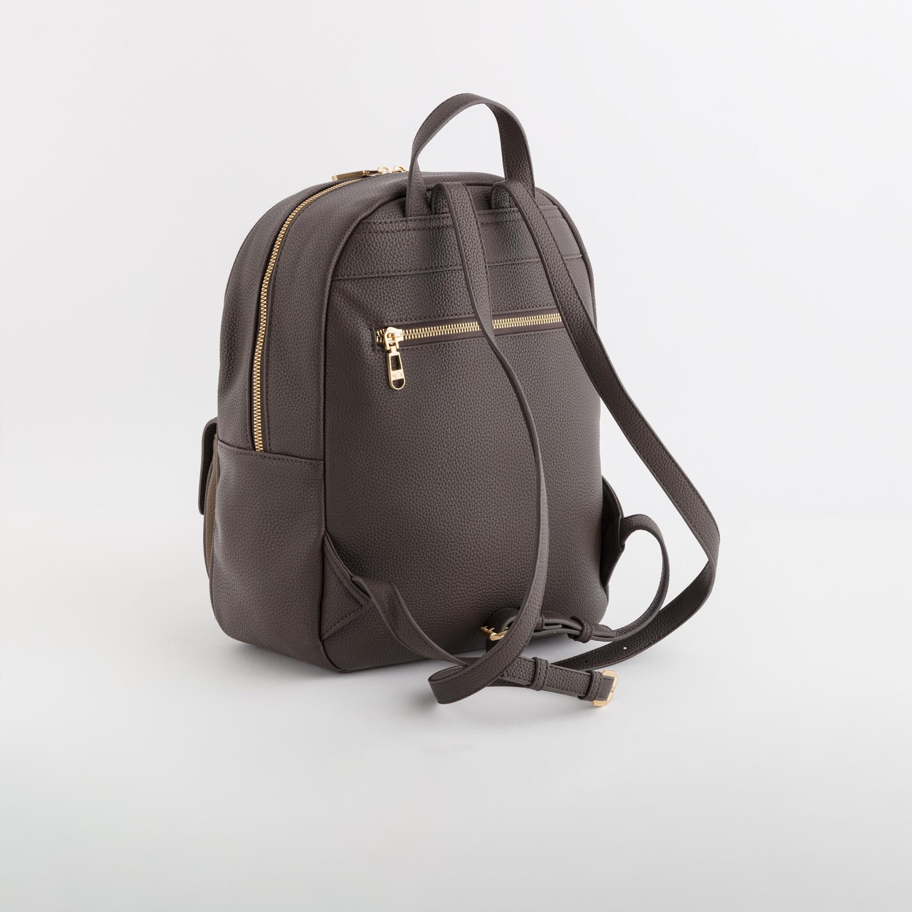 Carpisa Detroit Self Design Backpack with Zipper Closure | 27 x 21 x 15 cm-women-bagsandwallets-backpacks-image-2
