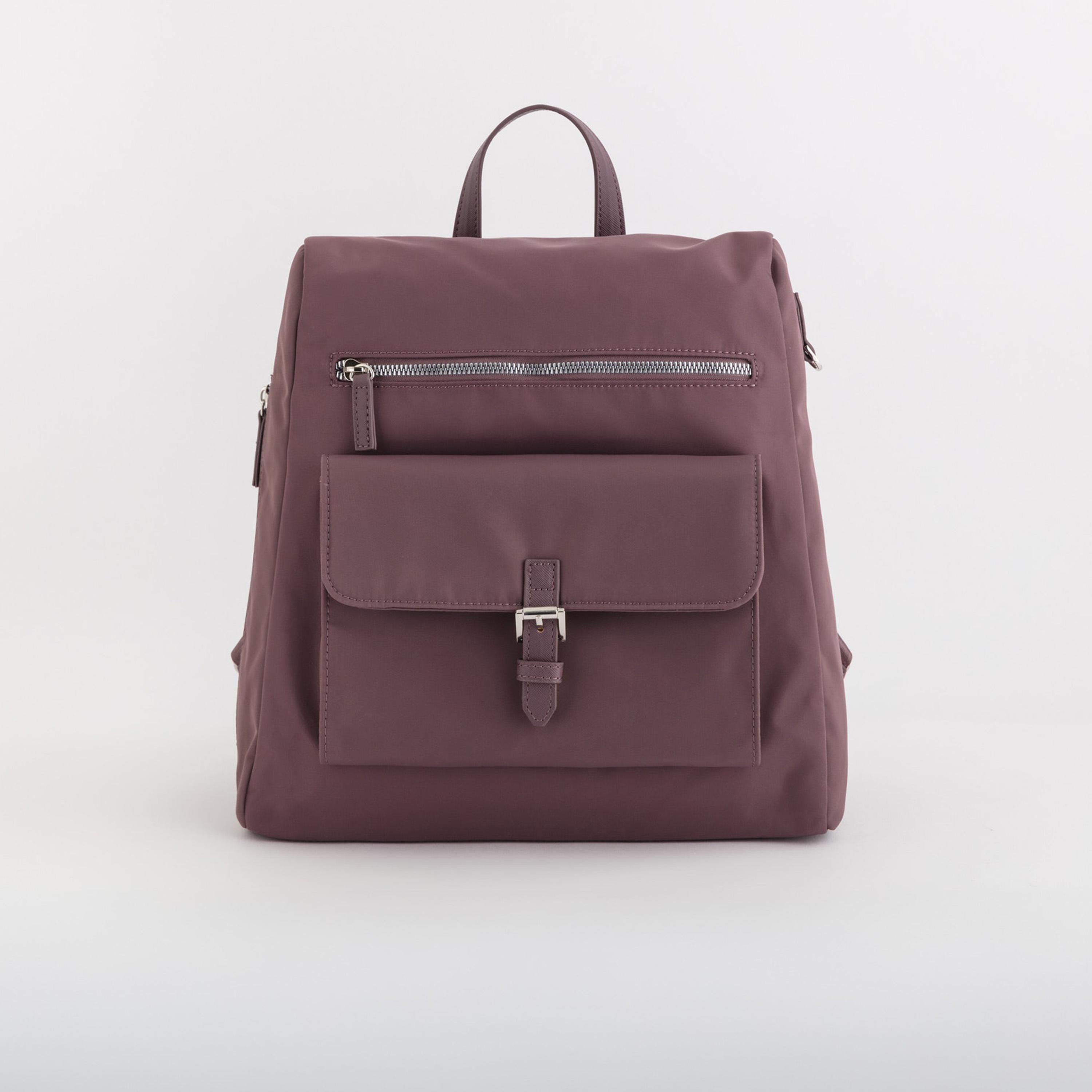 Carpisa Trevis Winter Self Design Backpack with Zipper Closure | 30 x 32.50 x 12 cm-women-bagsandwallets-backpacks-image-1