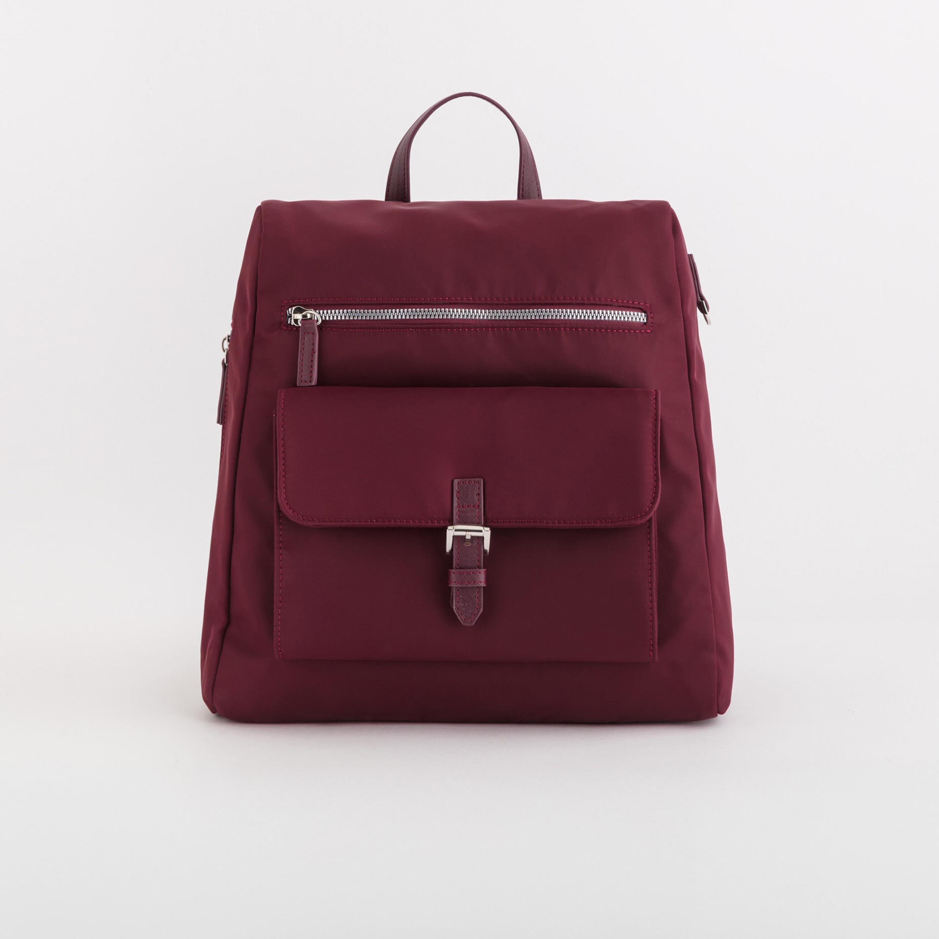 Carpisa Trevis Winter Self Design Backpack with Zipper Closure | 30 x 32.50 x 12 cm-women-bagsandwallets-backpacks-image-1