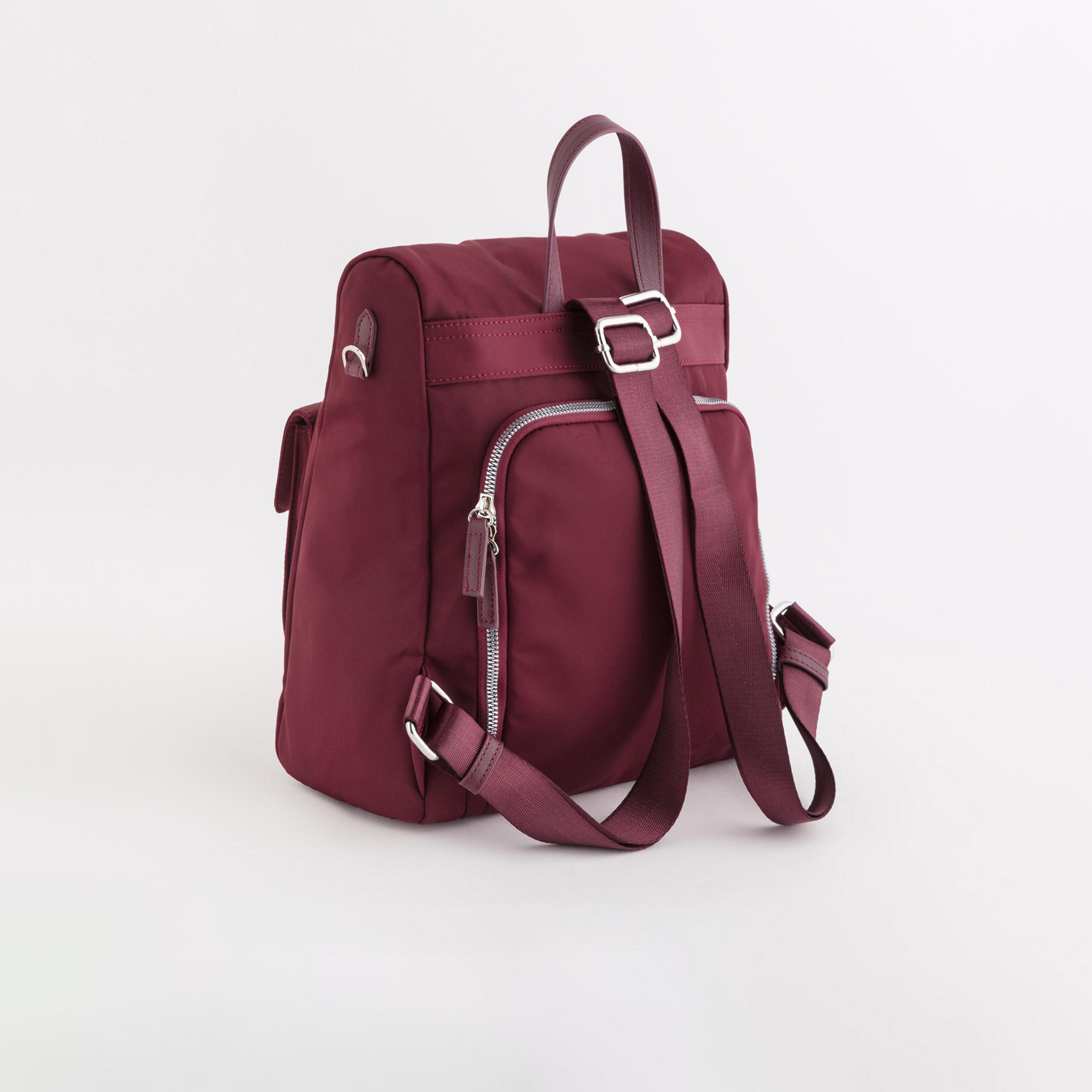 Carpisa Trevis Winter Self Design Backpack with Zipper Closure | 30 x 32.50 x 12 cm-women-bagsandwallets-backpacks-image-2