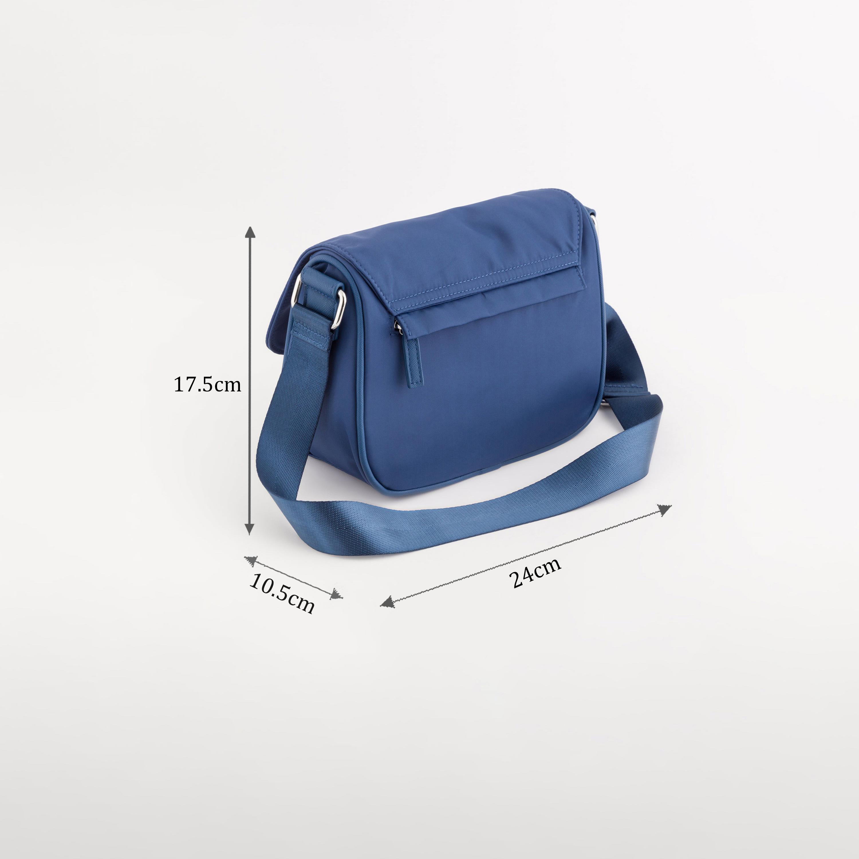 Carpisa Trevis Self Design Crossbody Bag with Zipper Closure | 24 x 17.50 x 10.50 cm-women-bagsandwallets-handbags-image-2