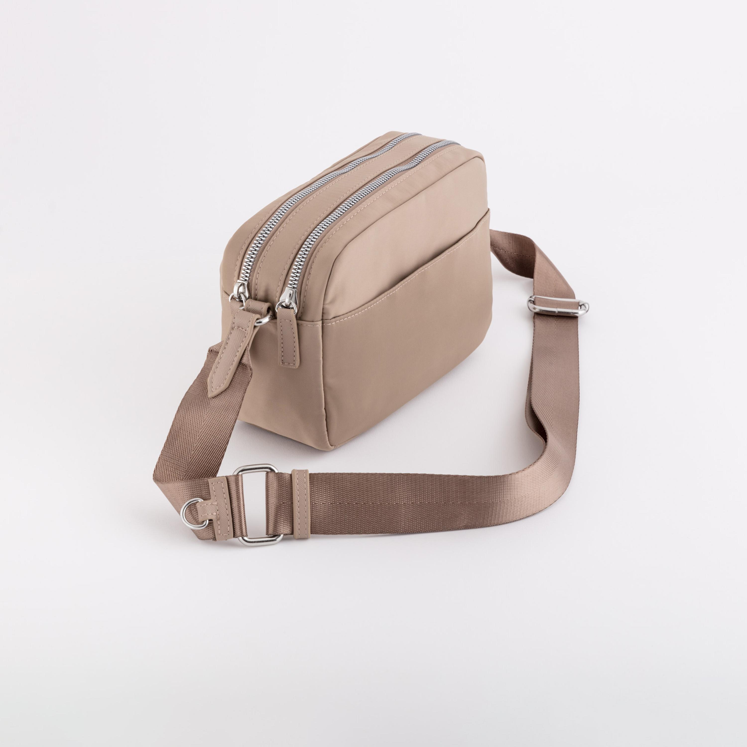 Carpisa Trevis Self Design Crossbody Bag with Zipper Closure | 21.50 x 15.50 x 9 cm-women-bagsandwallets-handbags-image-1